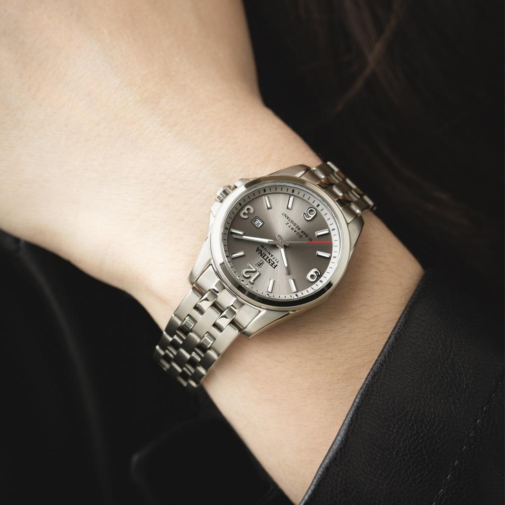 zegarek Festina F20697-2 szary Titanium - miniatura 7