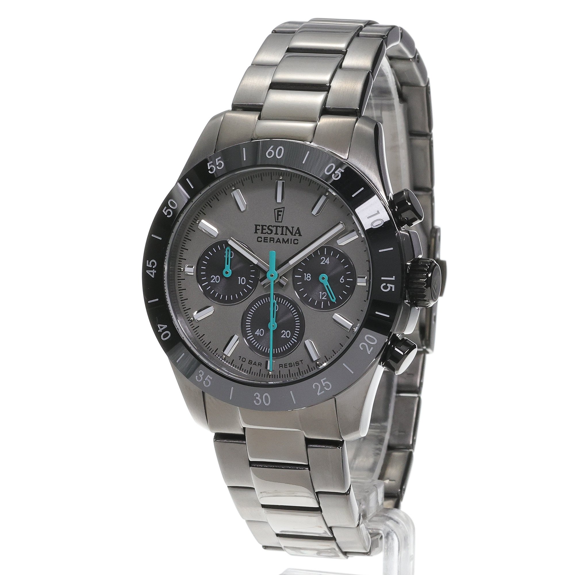 zegarek Festina F20703-1 srebrny Ceramic