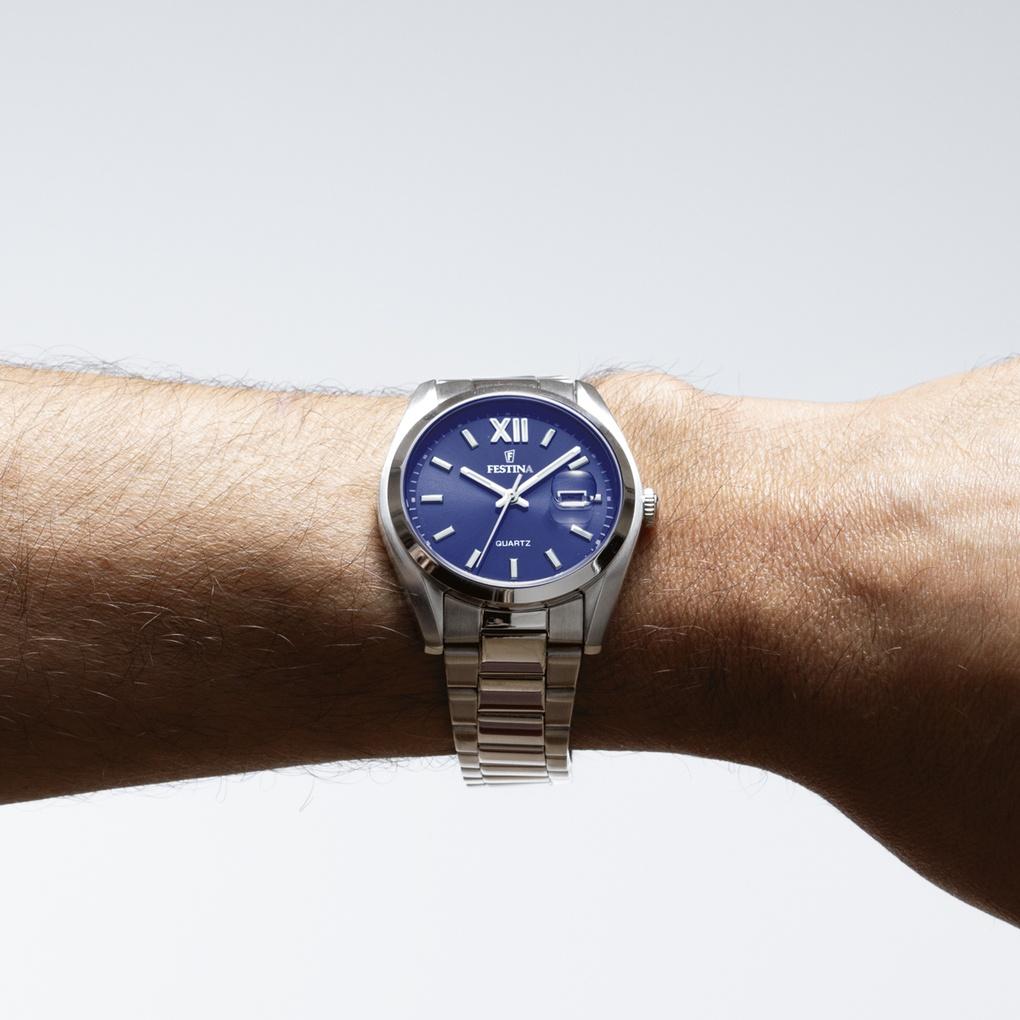 zegarek Festina F20707-7 srebrny Classic - miniatura 7