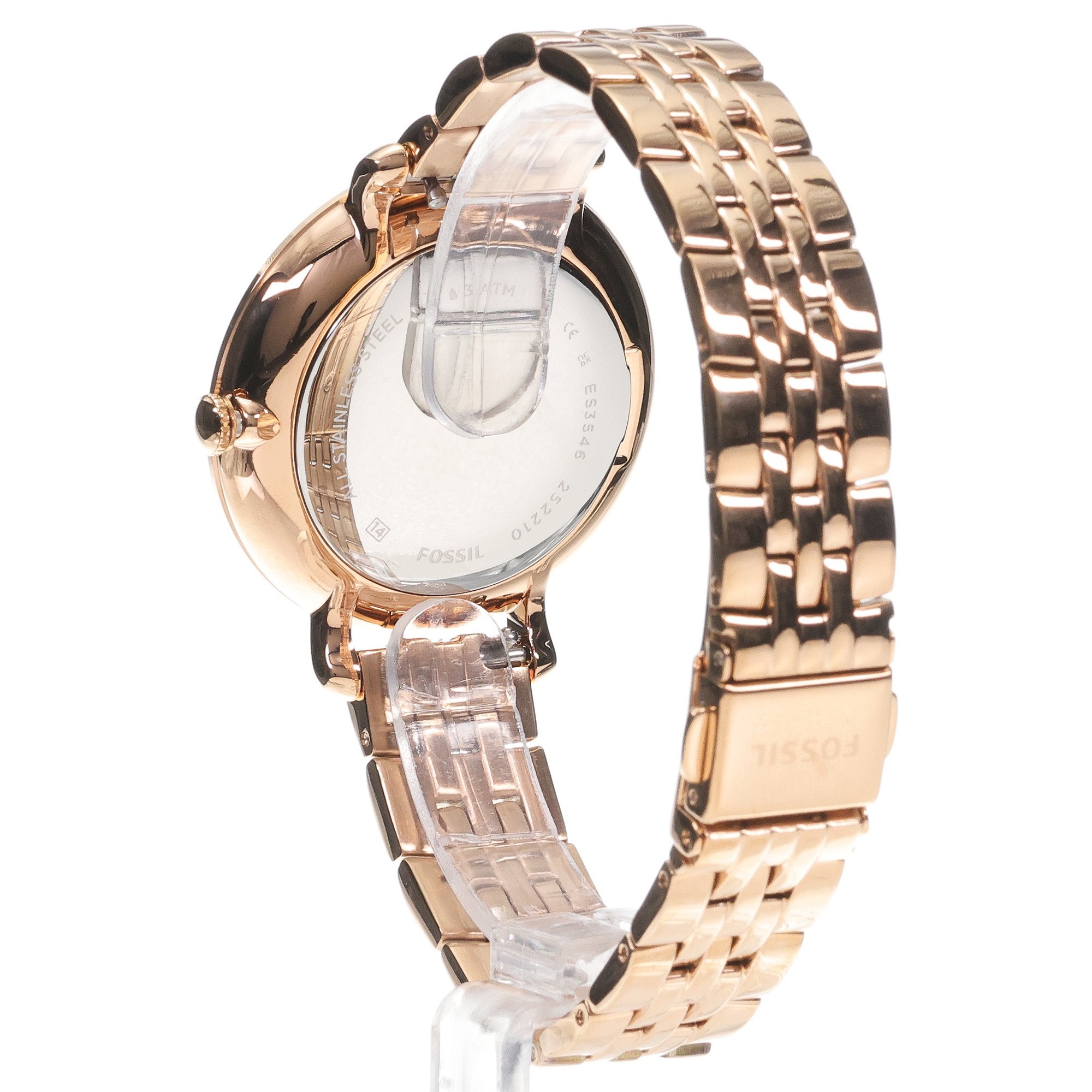 zegarek Fossil ES3546 JACQUELINE Rose Gold Stainless Steel 36mm Jacqueline mineralne - miniatura 4