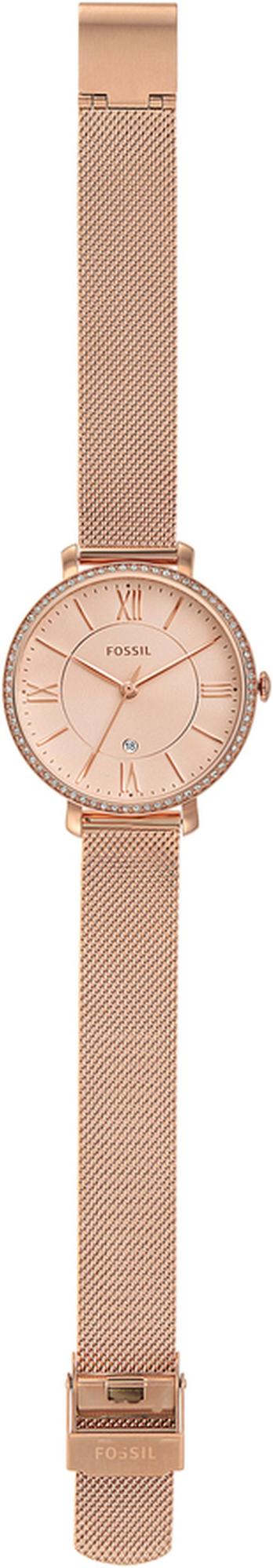 zegarek Fossil ES4628 JACQUELINE Rose Gold Stainless Steel 36mm Jacqueline mineralne - miniatura 4