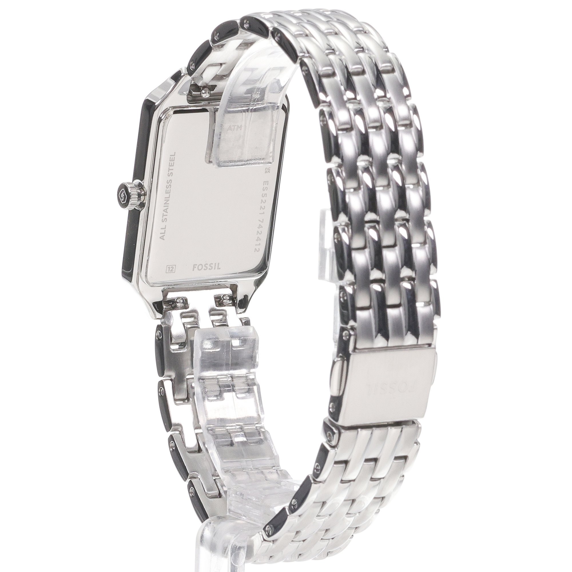 zegarek Fossil ES5221 kwarcowy damski Damskie RAQUEL Stainless Steel 23mm - miniatura 4