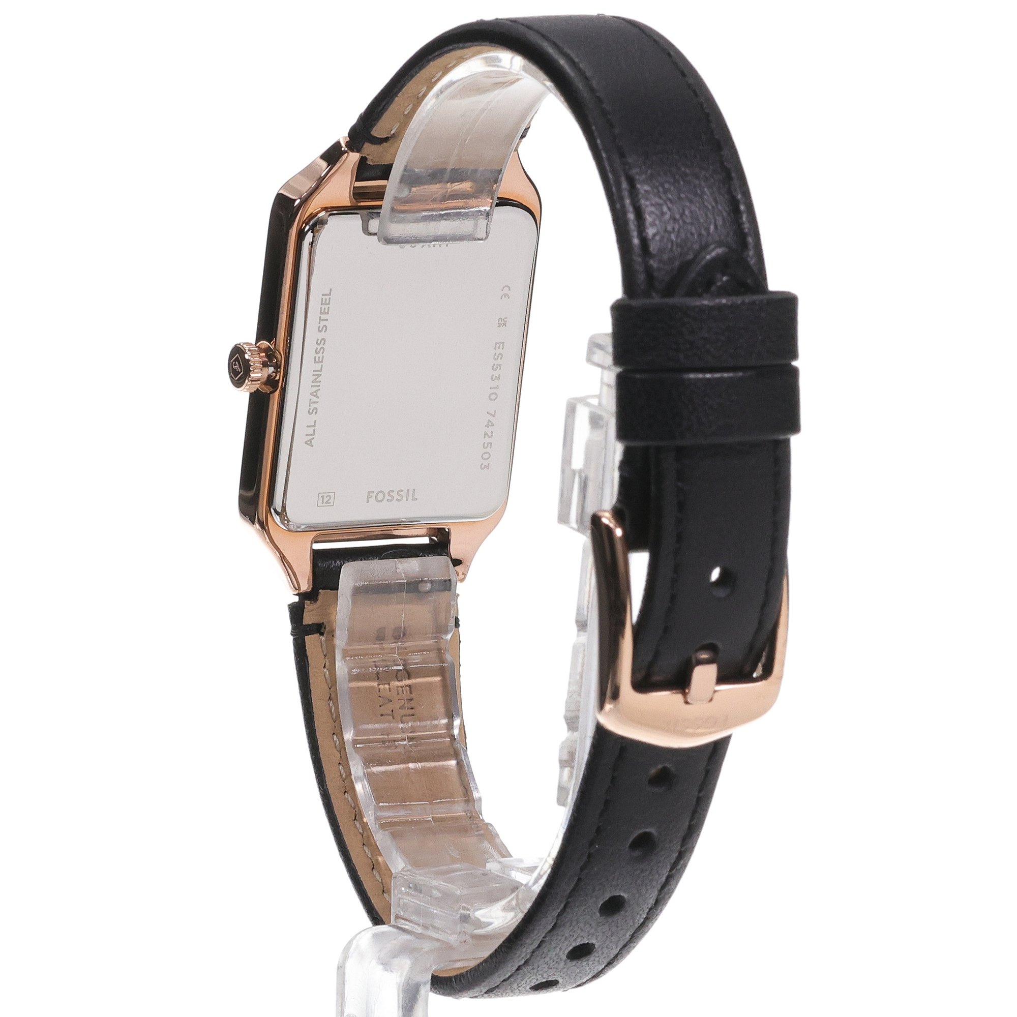 zegarek Fossil ES5310 różowe złoto Damskie - miniatura 4