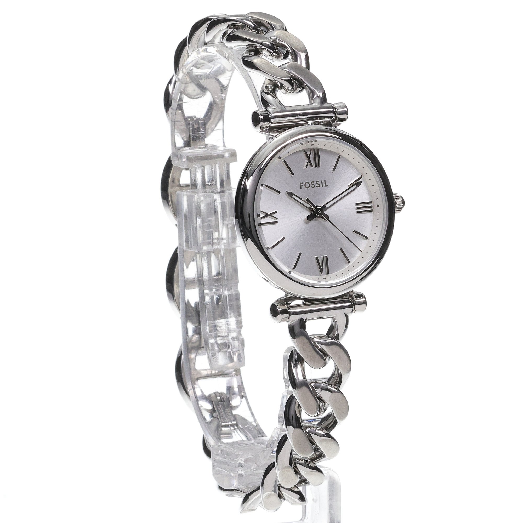 zegarek Fossil ES5331 kwarcowy damski Damskie CARLIE Stainless Steel 28mm - miniatura 3