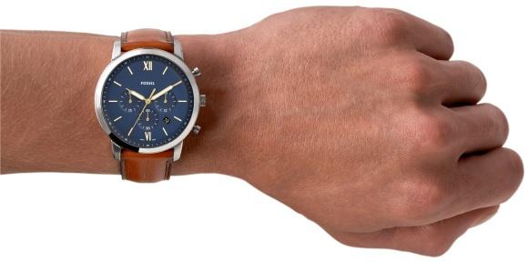 zegarek Fossil FS5453 srebrny Neutra - miniatura 5