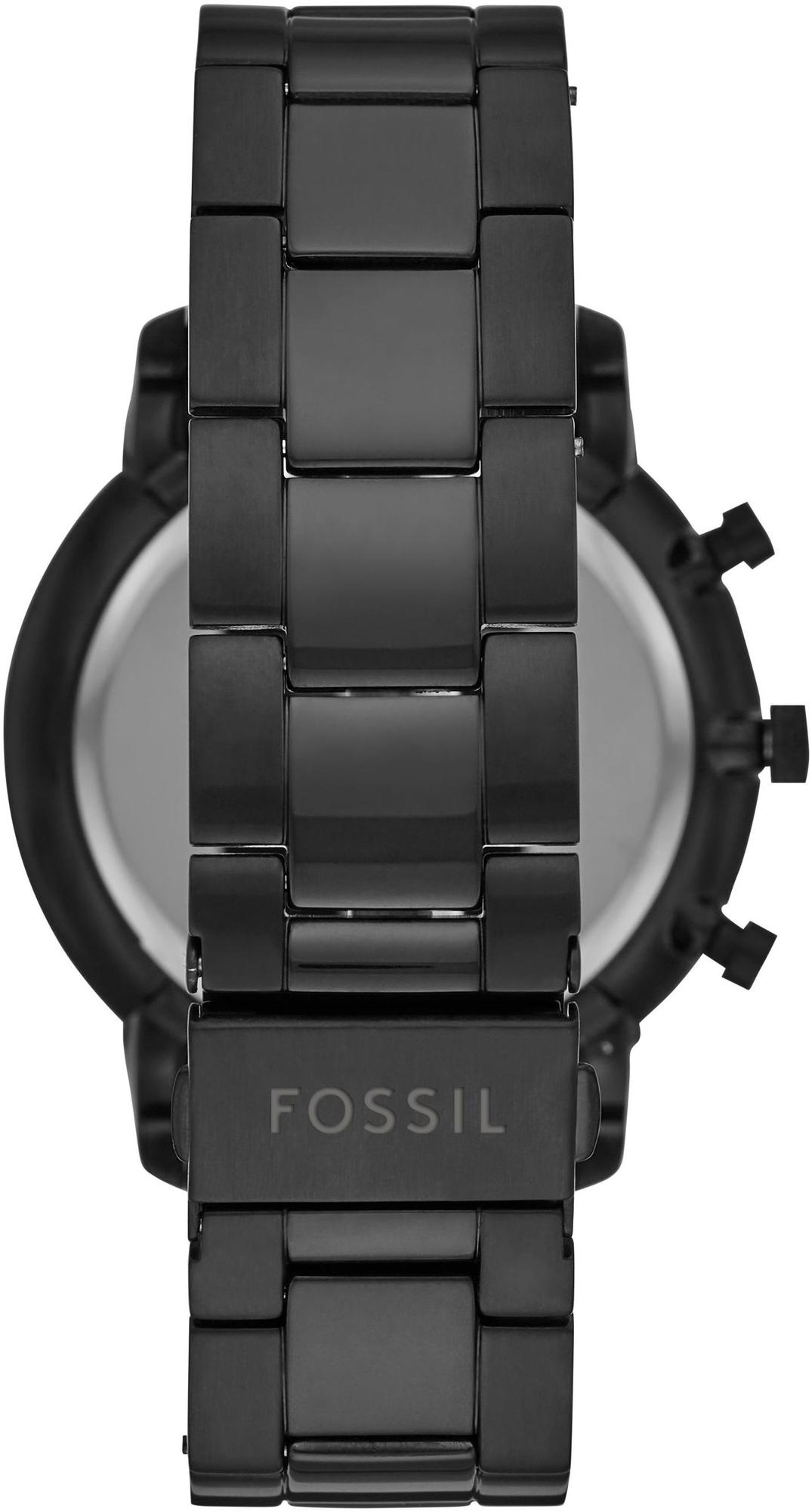 zegarek Fossil FS5525 kwarcowy męski Neutra NEUTRA Black Stainless Steel 44mm - miniatura 5