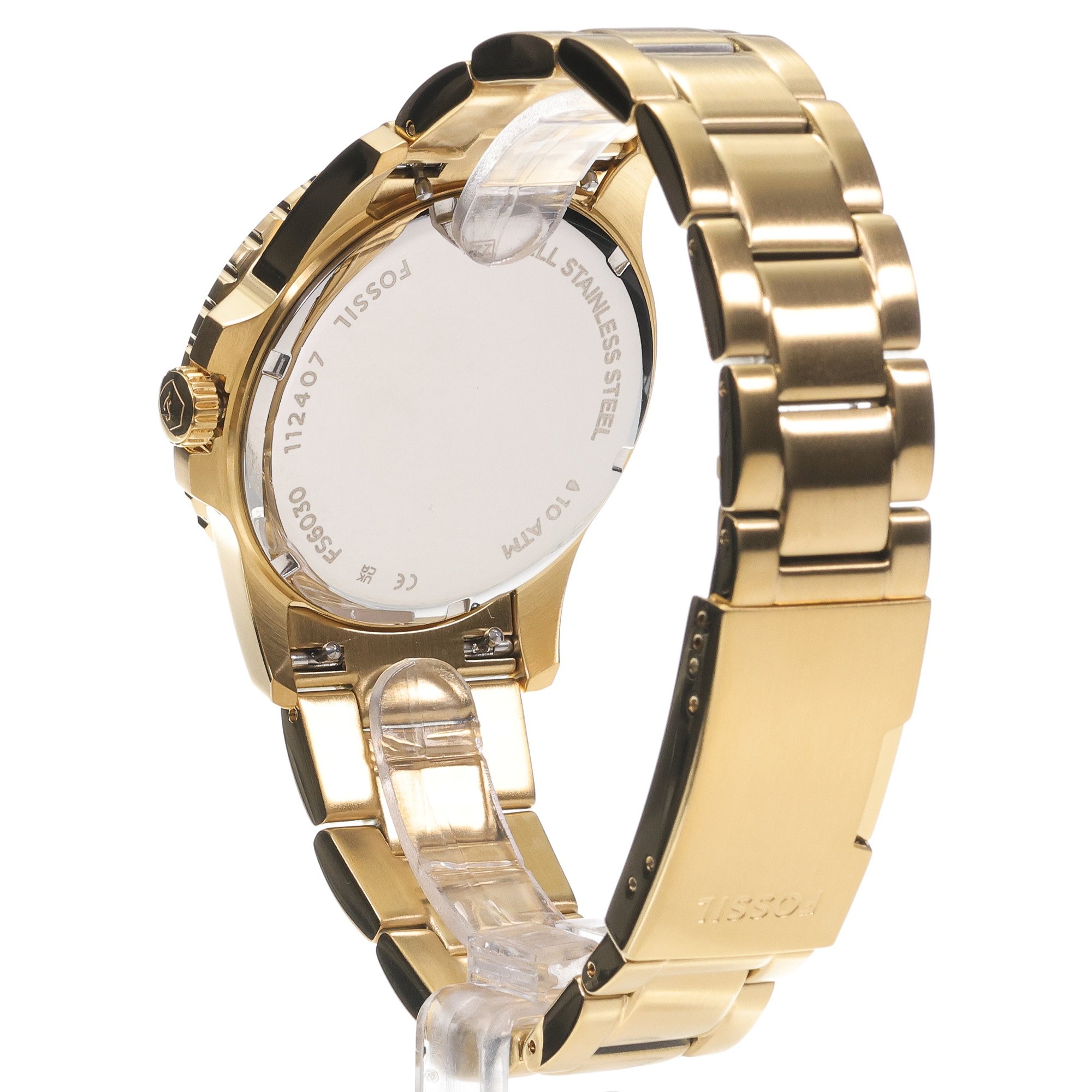 zegarek Fossil FS6030 złoty Męskie - miniatura 4