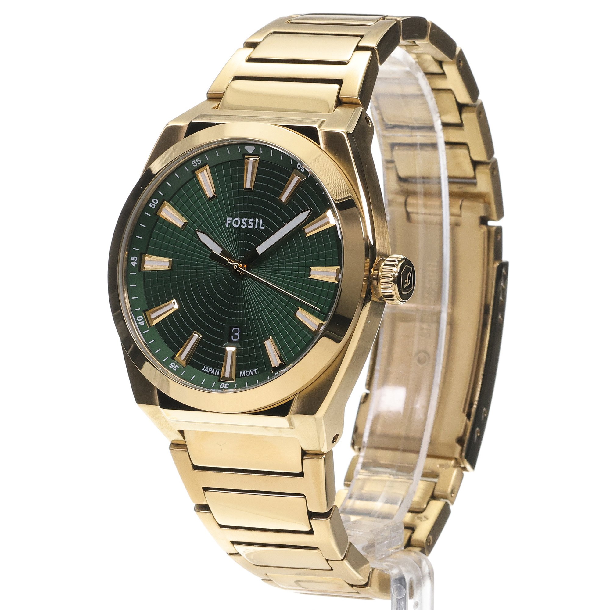 zegarek Fossil FS6090 złoty Męskie - miniatura 2
