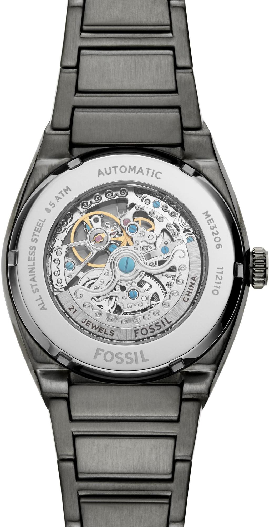 zegarek Fossil ME3206 szary Męskie - miniatura 4