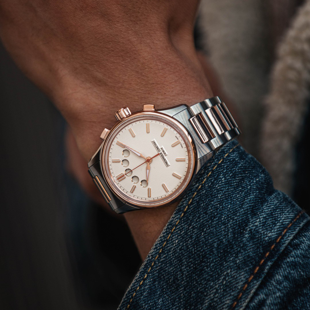 zegarek Frederique Constant FC-380VT4H2B automatyczny męski Yacht Timer YACHT TIMER REGATTA COUNTDOWN + PASEK - miniatura 5