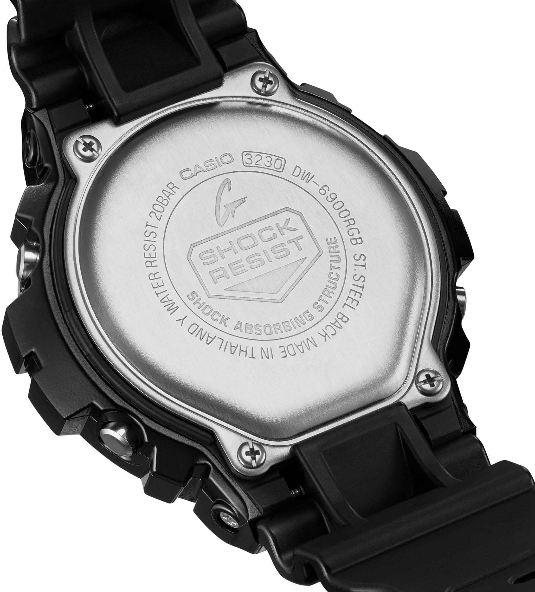 zegarek G-SHOCK DW-6900RGB-1ER kwarcowy męski G-SHOCK G-SHOCK VIRTUAL RAINBOW - miniatura 6