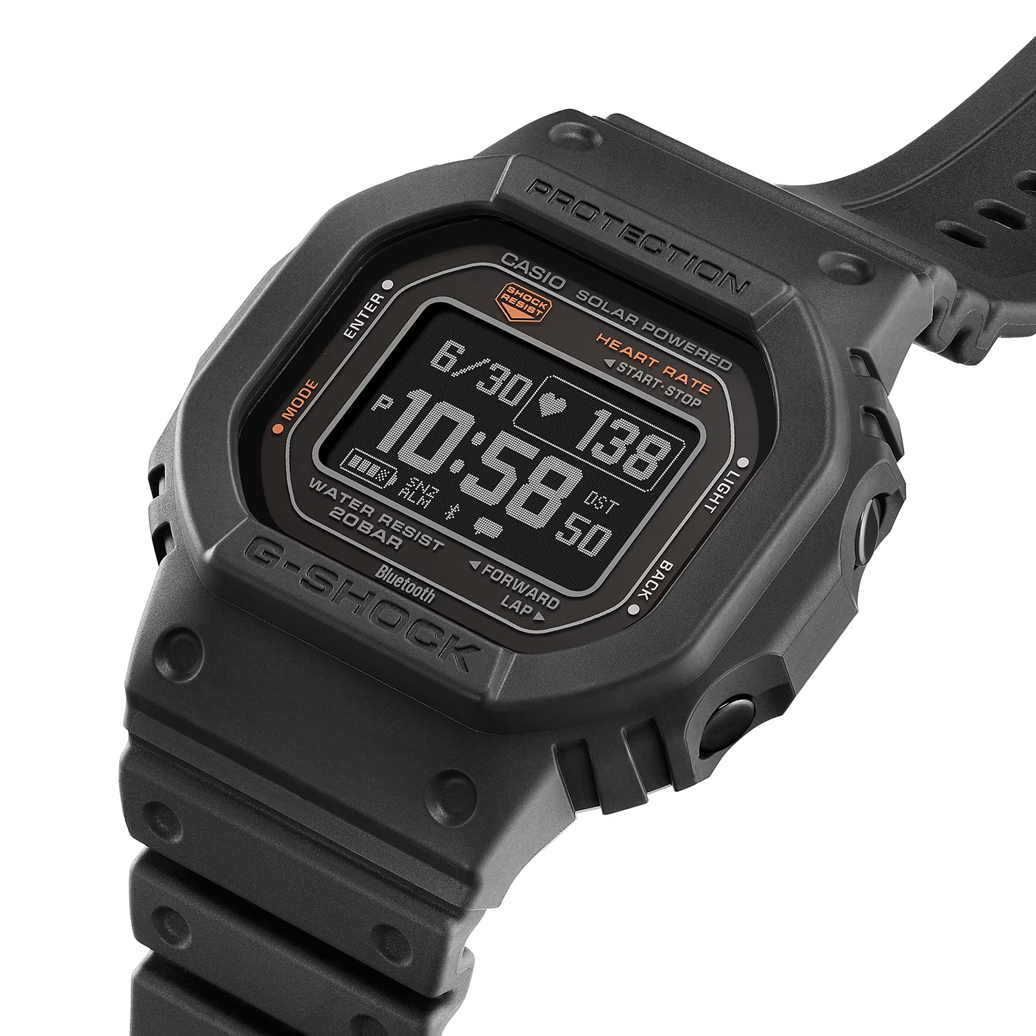 zegarek G-SHOCK DW-H5600-1ER G-SHOCK G-SQUAD mineralne - miniatura 6