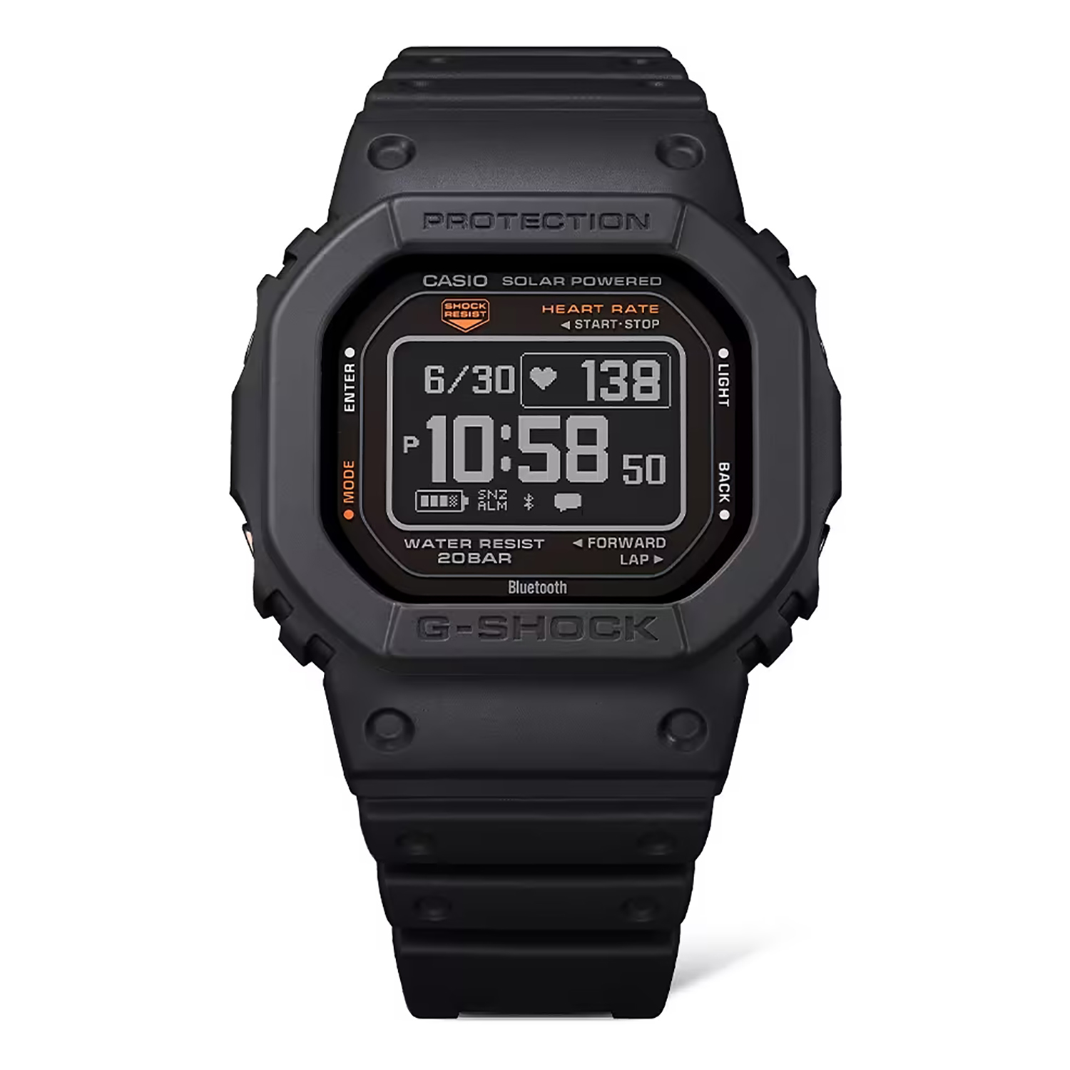 zegarek G-SHOCK DW-H5600-1ER męski z krokomierz G-SHOCK G-SQUAD - miniatura 2
