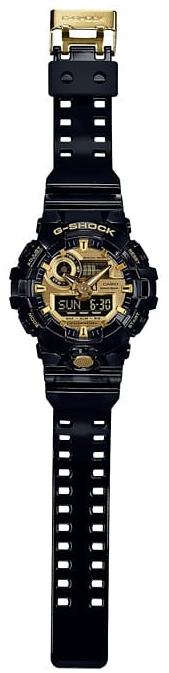 zegarek G-SHOCK GA-710GB-1AER NO COMPLY BLACK AND GOLD G-SHOCK Style mineralne - miniatura 8