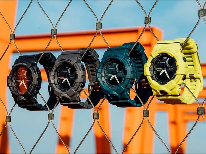 zegarek G-SHOCK GBA-800-1AER G-SQUAD BLUETOOTH SYNC STEP TRACKER G-SHOCK G-SQUAD mineralne - miniatura 9