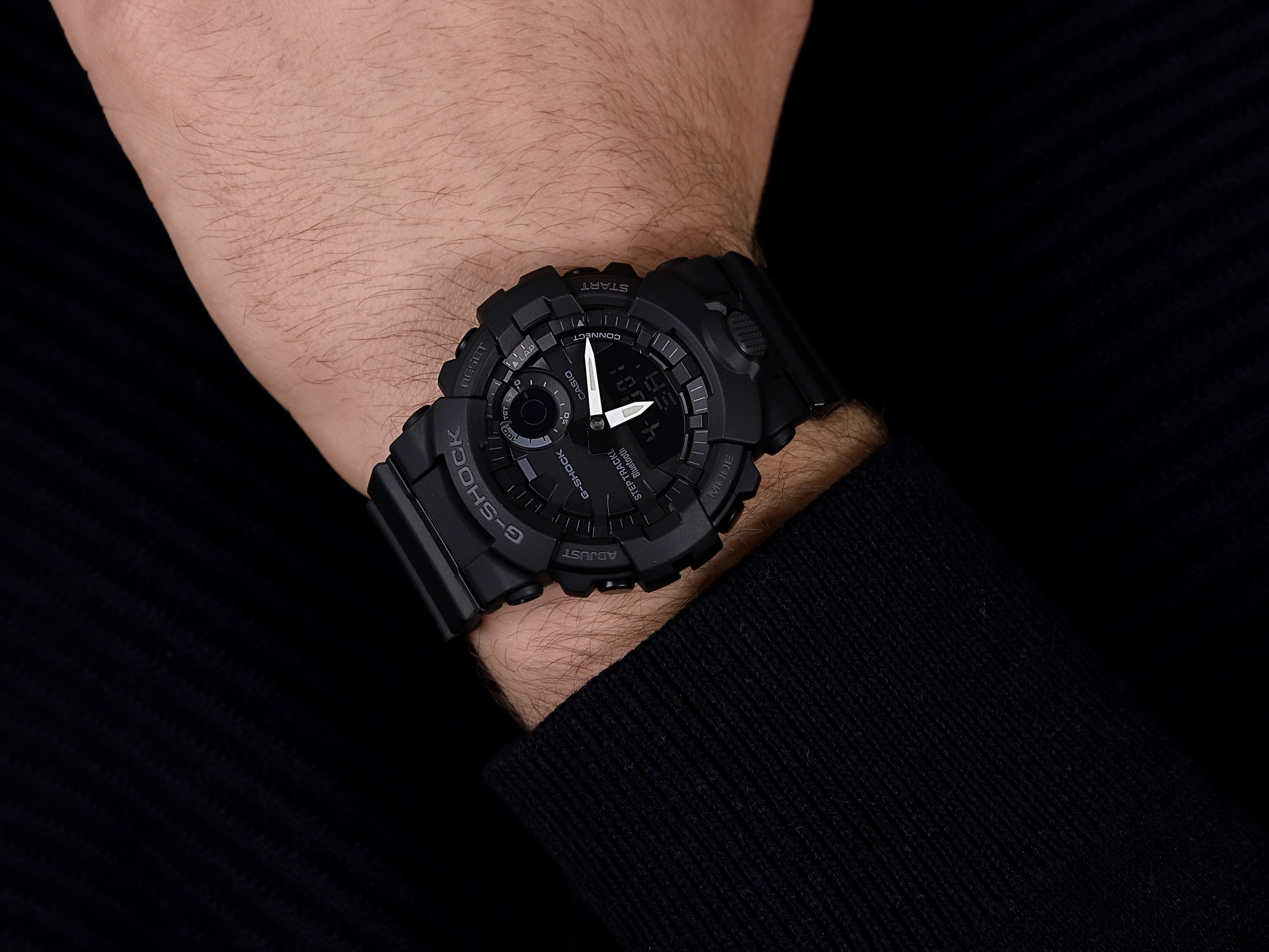 zegarek G-SHOCK GBA-800-1AER G-SQUAD BLUETOOTH SYNC STEP TRACKER G-SHOCK Original mineralne - miniatura 2