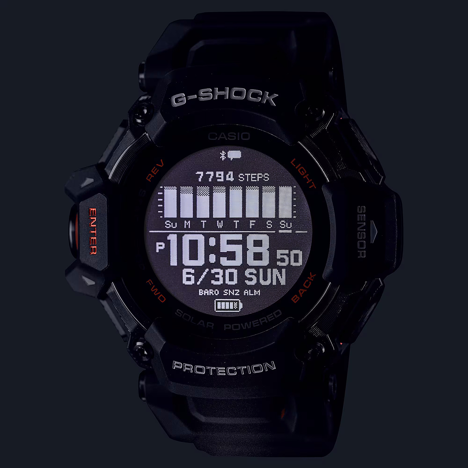 zegarek G-SHOCK GBD-H2000-1AER G-SHOCK G-SQUAD mineralne - miniatura 11
