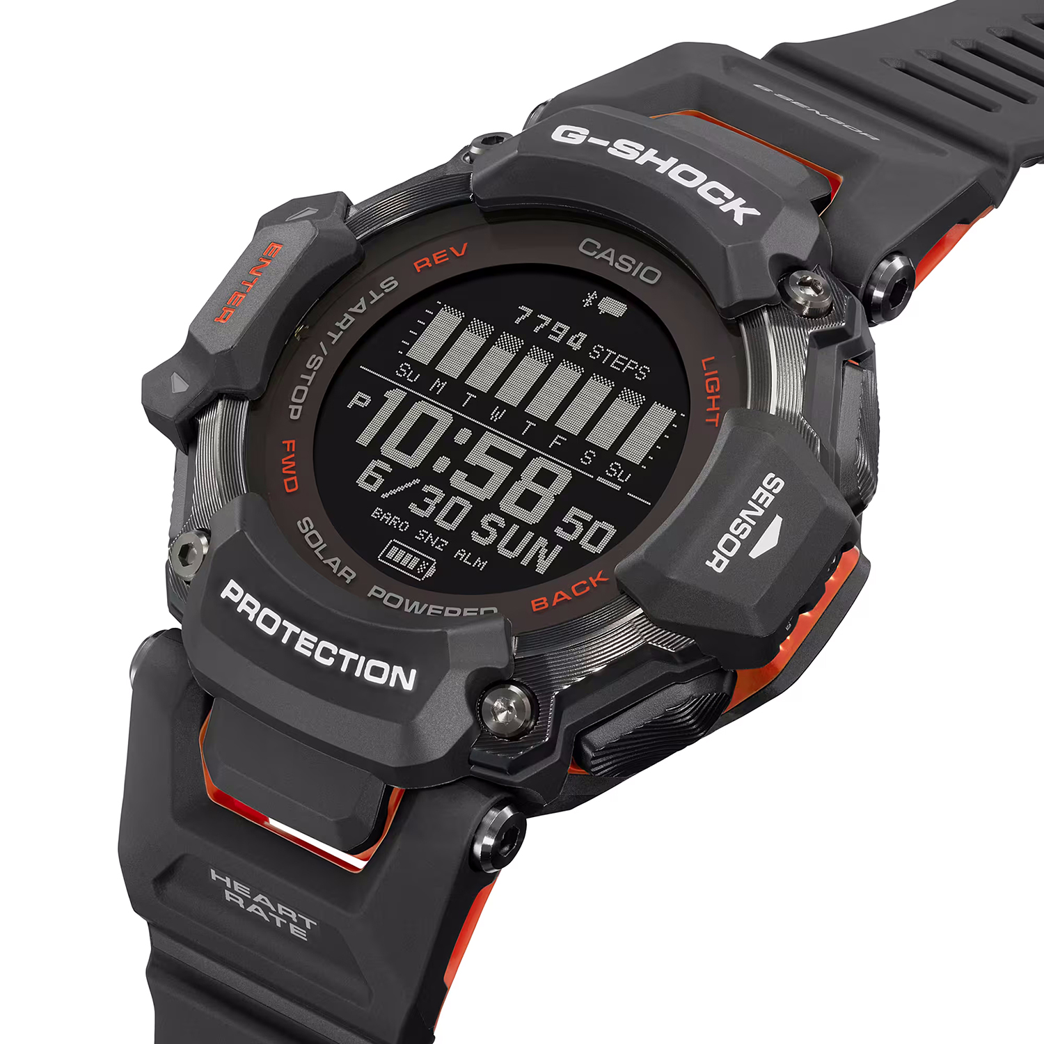 zegarek G-SHOCK GBD-H2000-1AER solar męski G-SHOCK G-SQUAD - miniatura 4