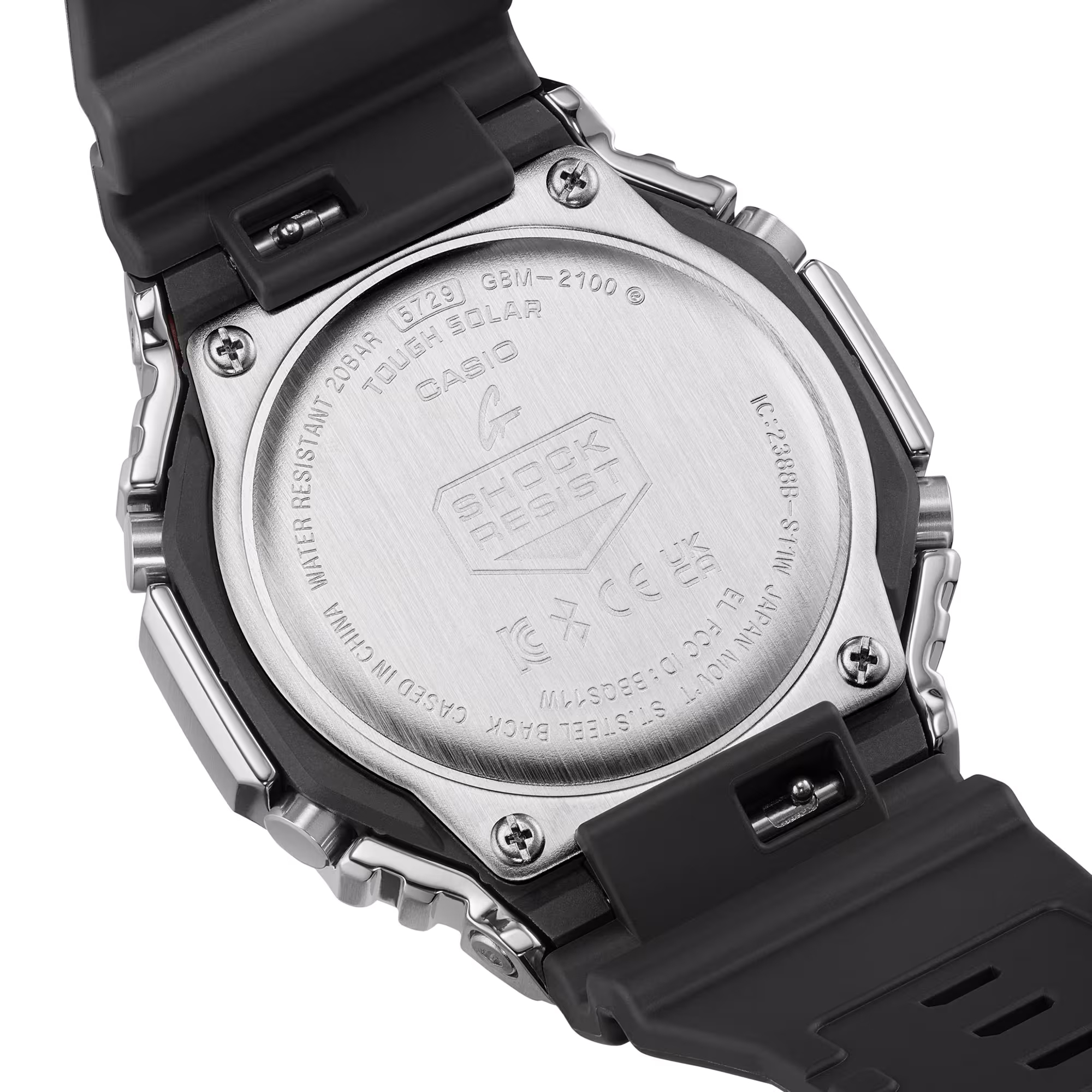 zegarek G-SHOCK GBM-2100-1AER srebrny G-SHOCK Original
