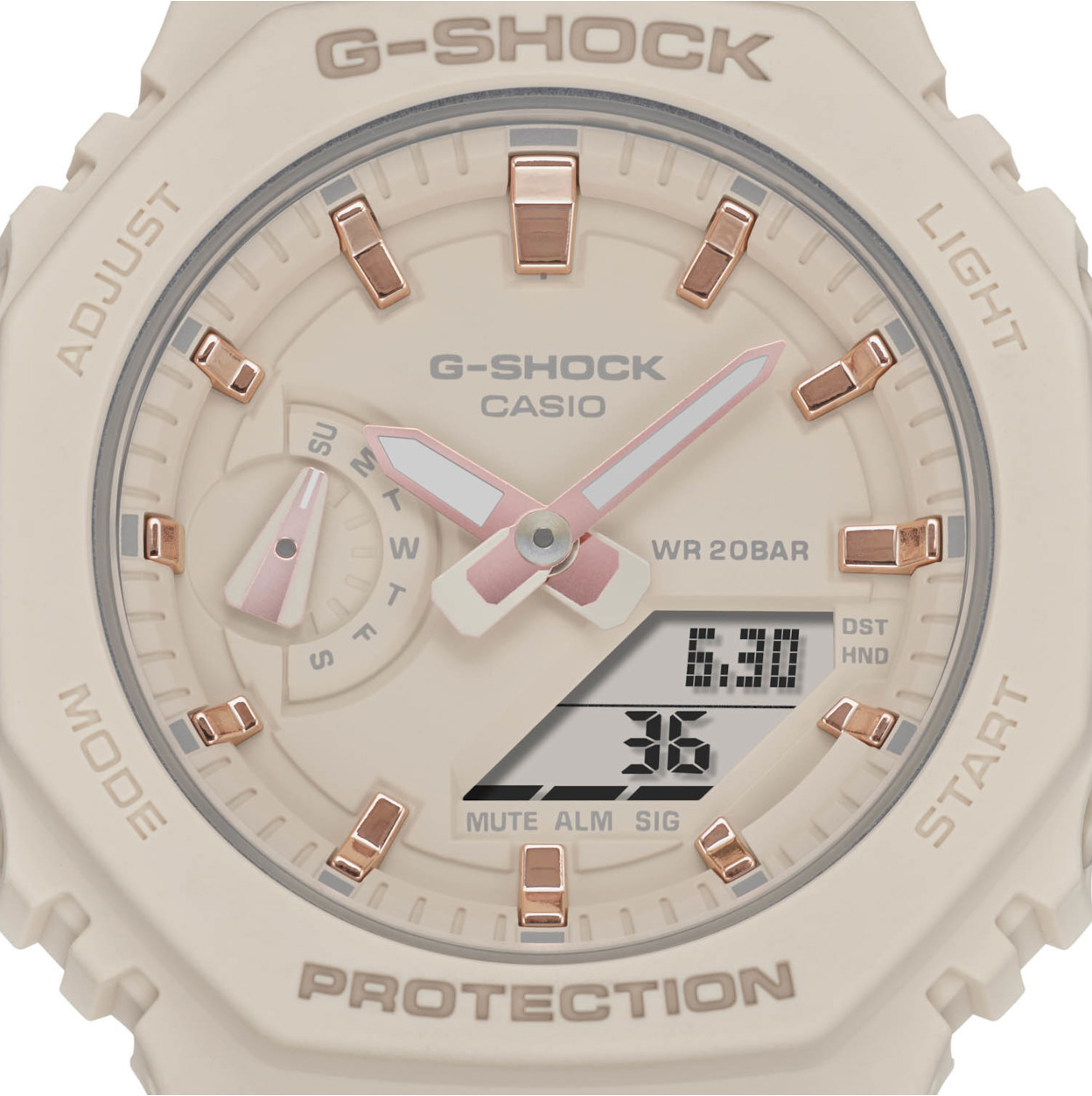 zegarek G-SHOCK GMA-S2100-4AER beżowy G-SHOCK S-Series - miniatura 6
