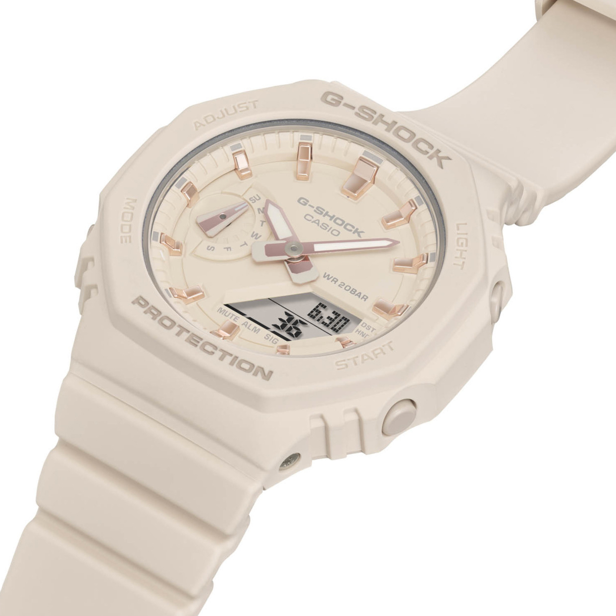 zegarek G-SHOCK GMA-S2100-4AER kwarcowy damski G-SHOCK S-Series GMA-S2100 -4AER - miniatura 5