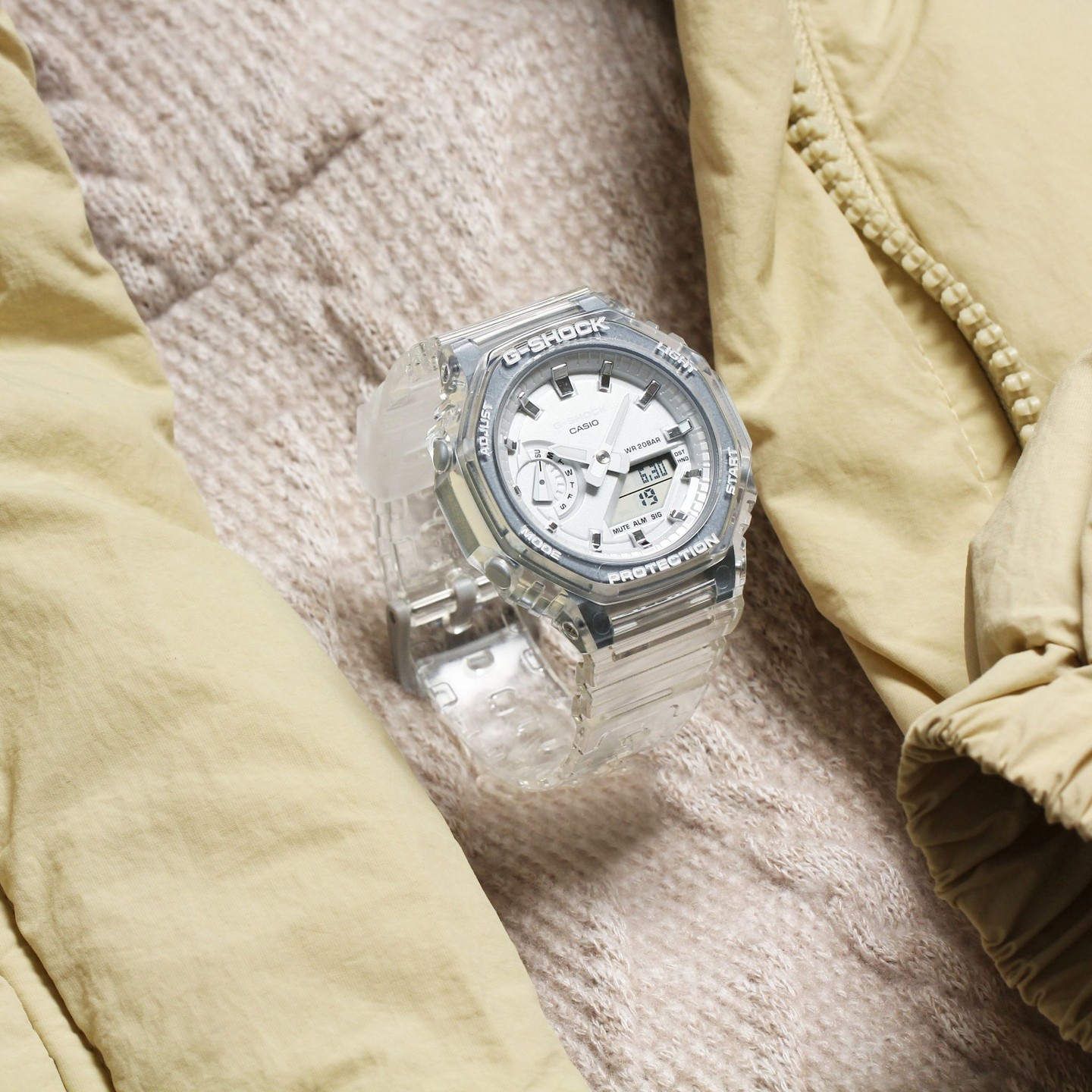 zegarek G-SHOCK GMA-S2100SK-7AER bezbarwny G-SHOCK S-Series - miniatura 4