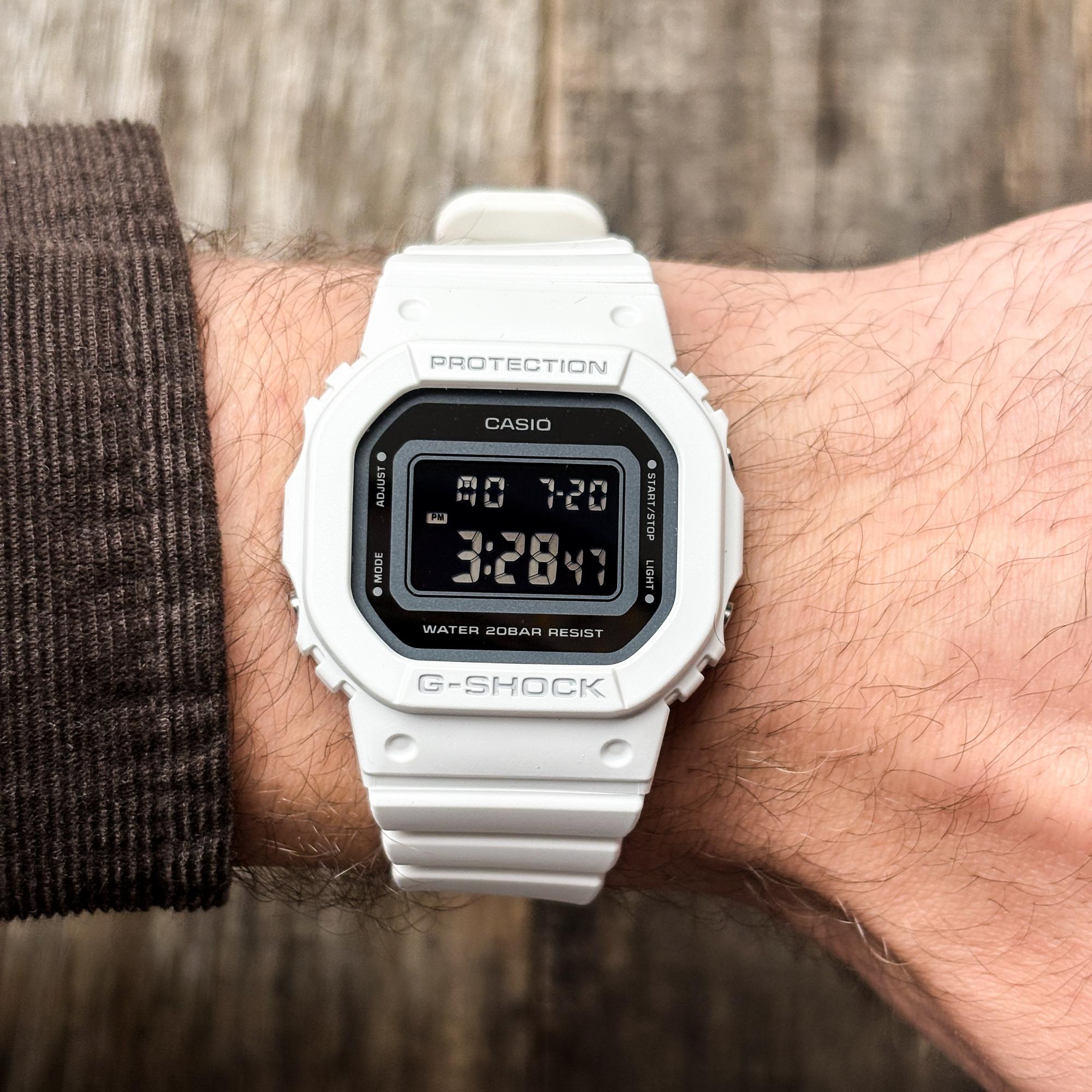 zegarek G-SHOCK GMD-S5600-7ER biały G-SHOCK Original - miniatura 7