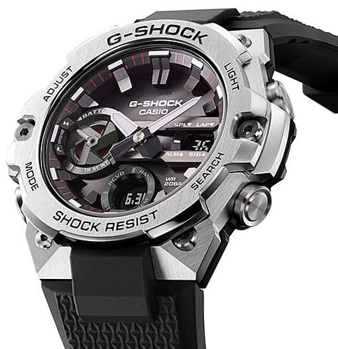 zegarek G-SHOCK GST-B400-1AER G-STEEL TOUGH SOLAR G-SHOCK G-STEEL mineralne - miniatura 9