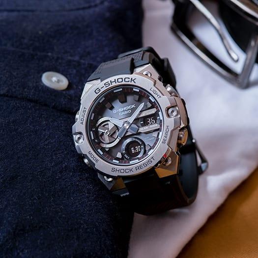 zegarek G-SHOCK GST-B400-1AER solar G-SHOCK G-STEEL - miniatura 12