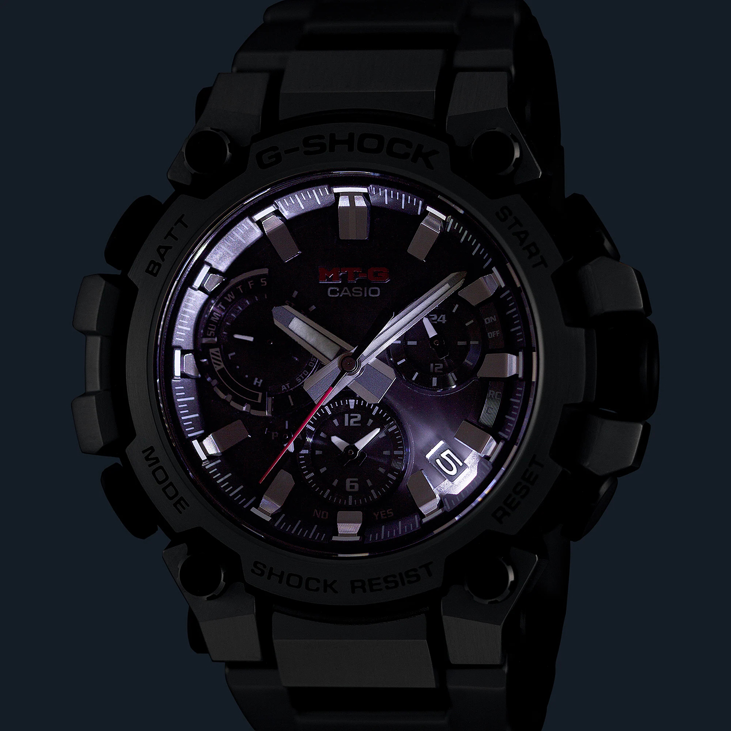 zegarek G-SHOCK MTG-B3000D-1AER czarny G-SHOCK Exclusive - miniatura 6
