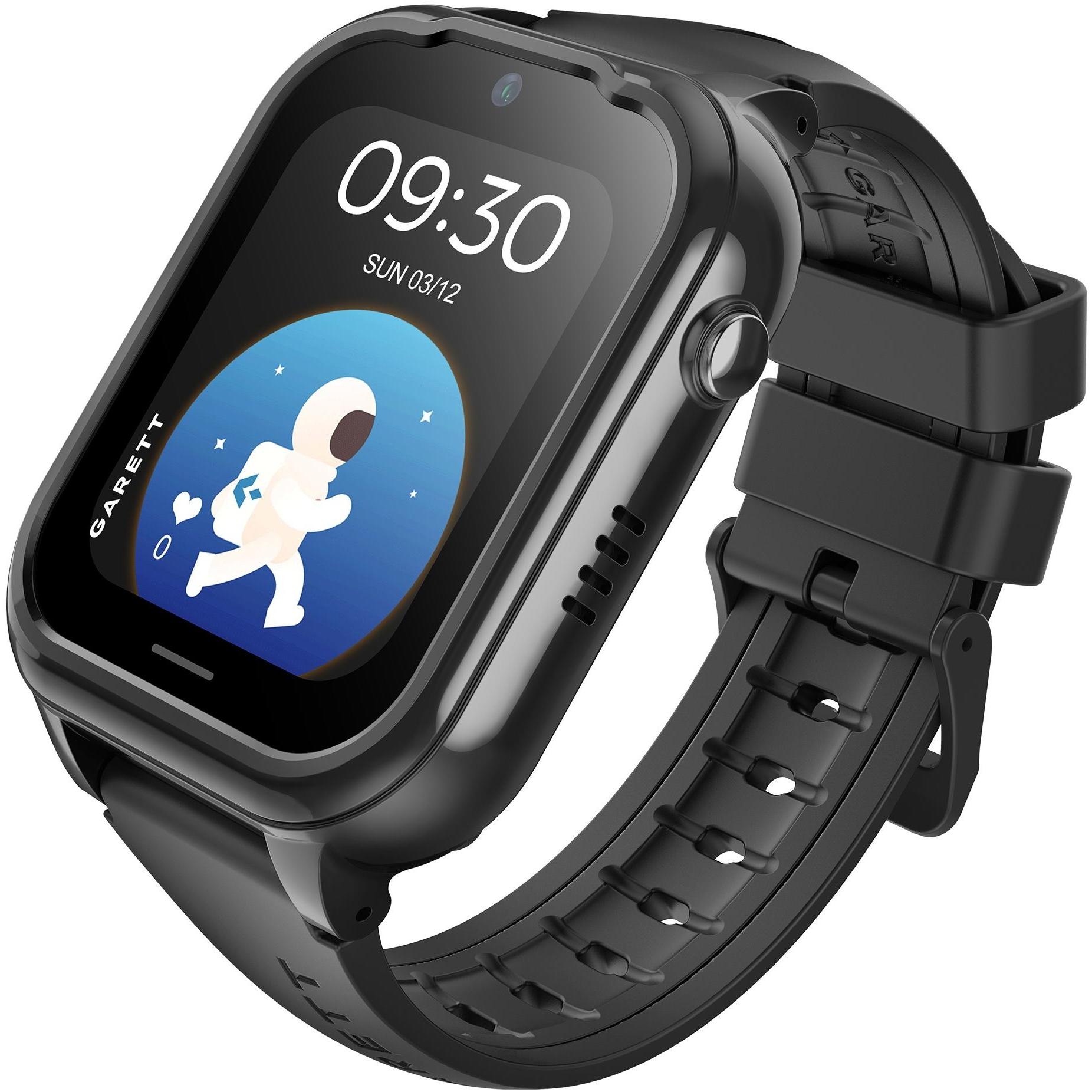 zegarek Garett 5904238486498 Smartwatch Garett Essa Go Czarny Dla dzieci