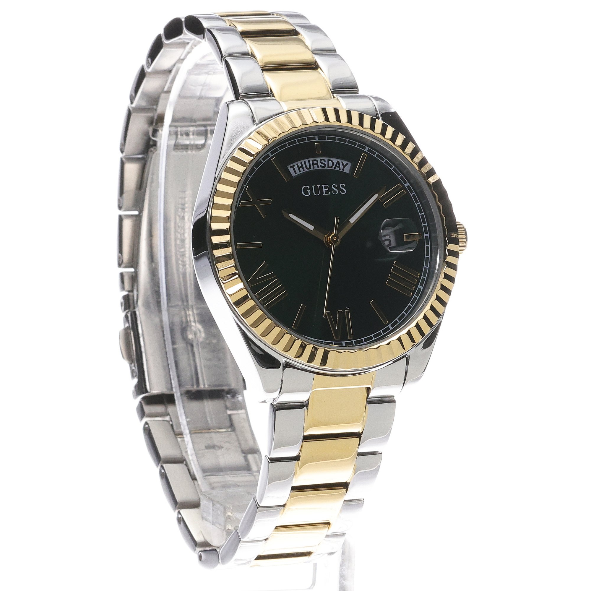 zegarek Guess GW0308L5 Luna Bransoleta mineralne - miniatura 3