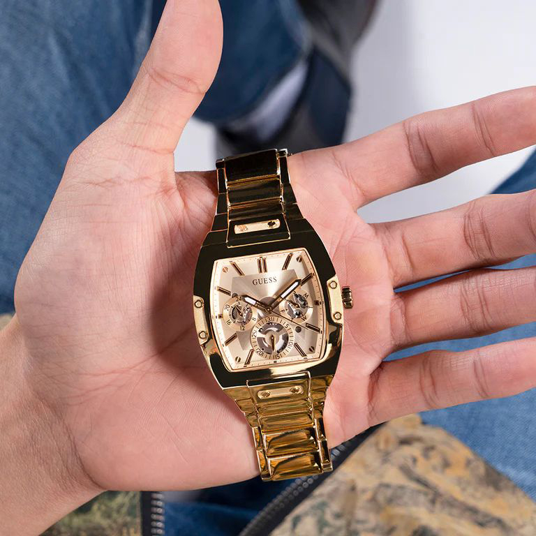 zegarek Guess GW0456G2 złoty Bransoleta - miniatura 7