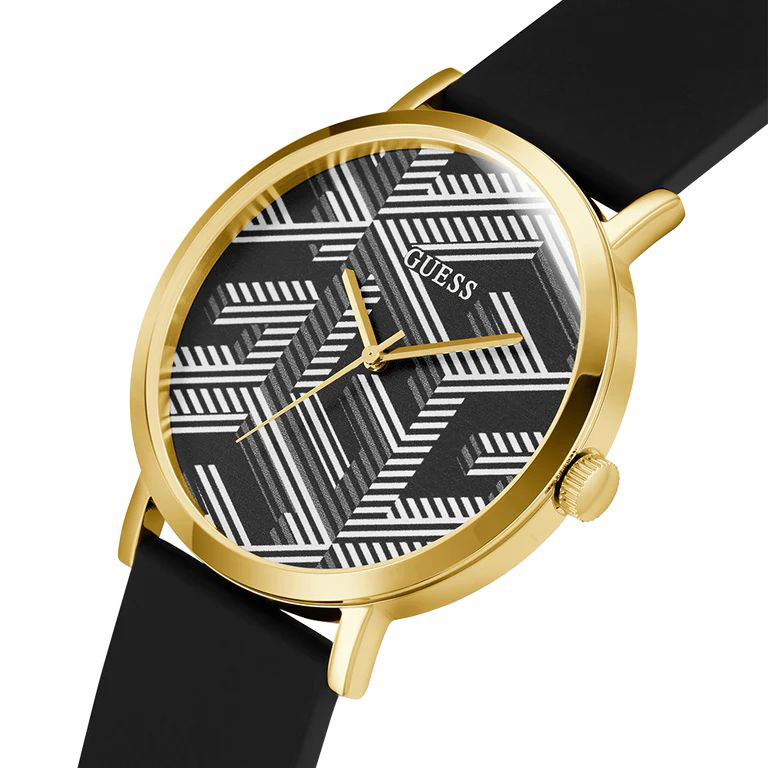 zegarek Guess GW0625G2 złoty Pasek - miniatura 3