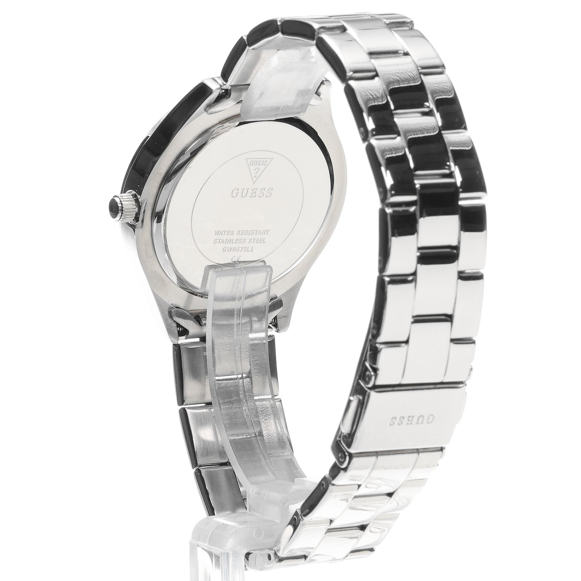zegarek Guess GW0675L1 srebrny Damskie