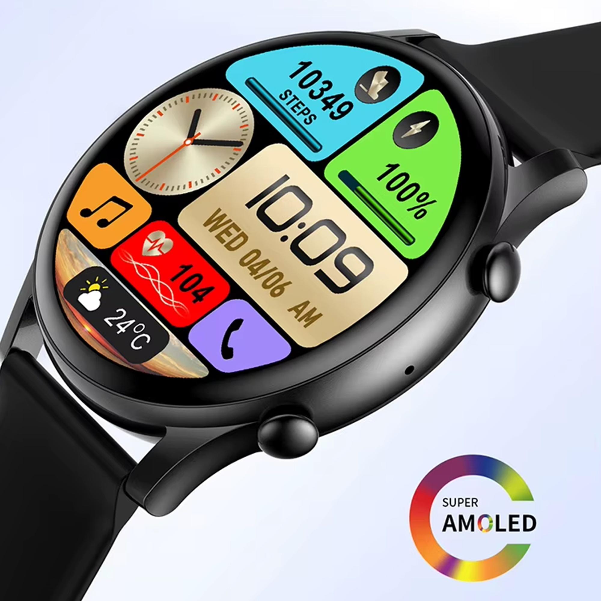 zegarek Hagen HC5514534 Smartwatch HC55 czarny damski z krokomierz Hagen - miniatura 4
