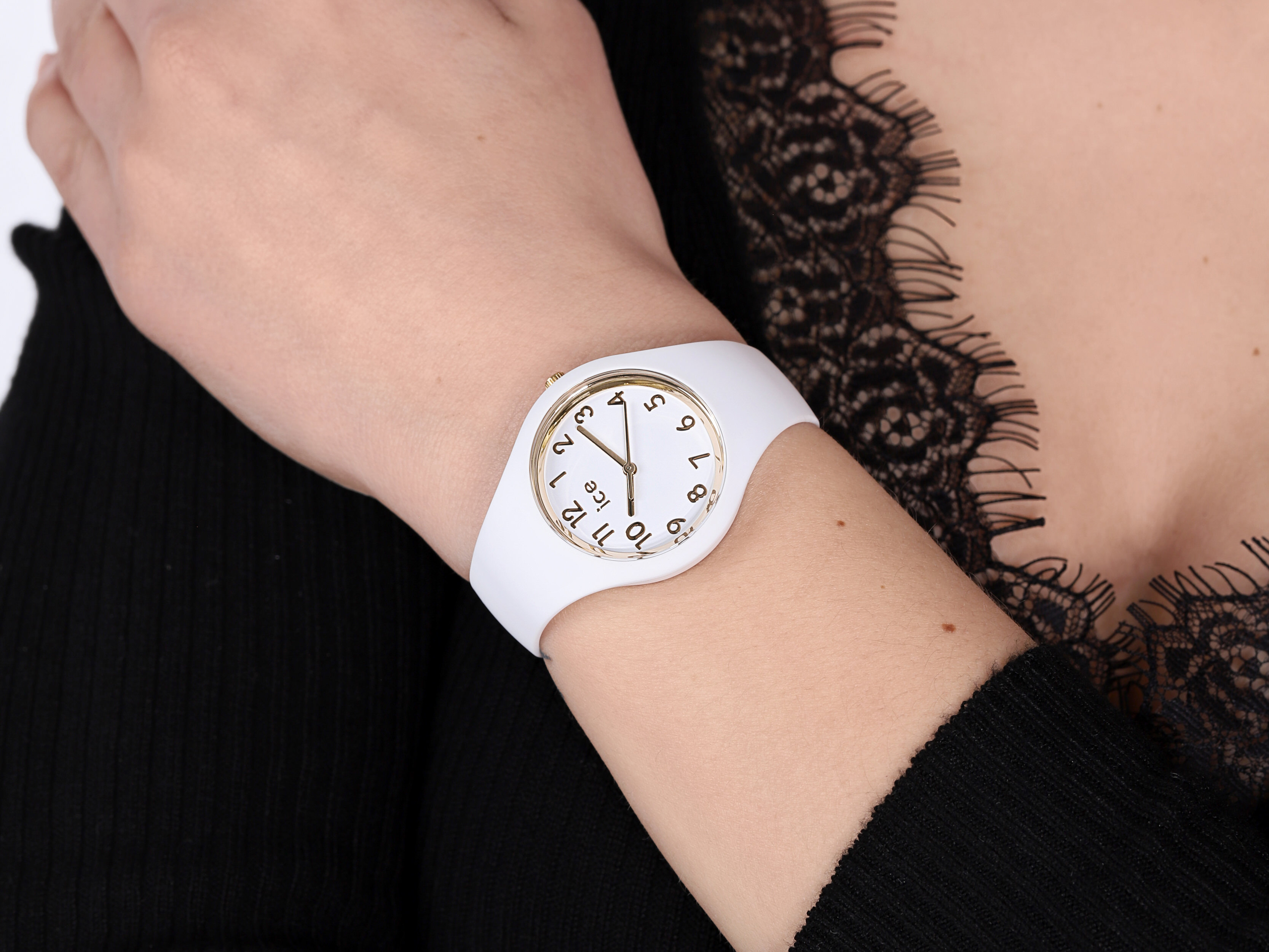zegarek ICE Watch ICE.014759 dla dzieci Ice-Glam ICE glam white gold rozm. S - miniatura 2