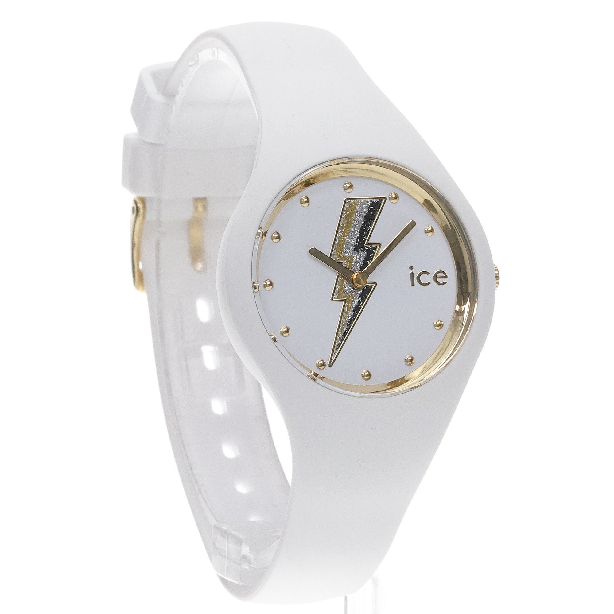 zegarek ICE Watch ICE019857 kwarcowy dla dzieci ICE-Glam Rock ICE Glam Rock - Electric white rozm S - miniatura 3