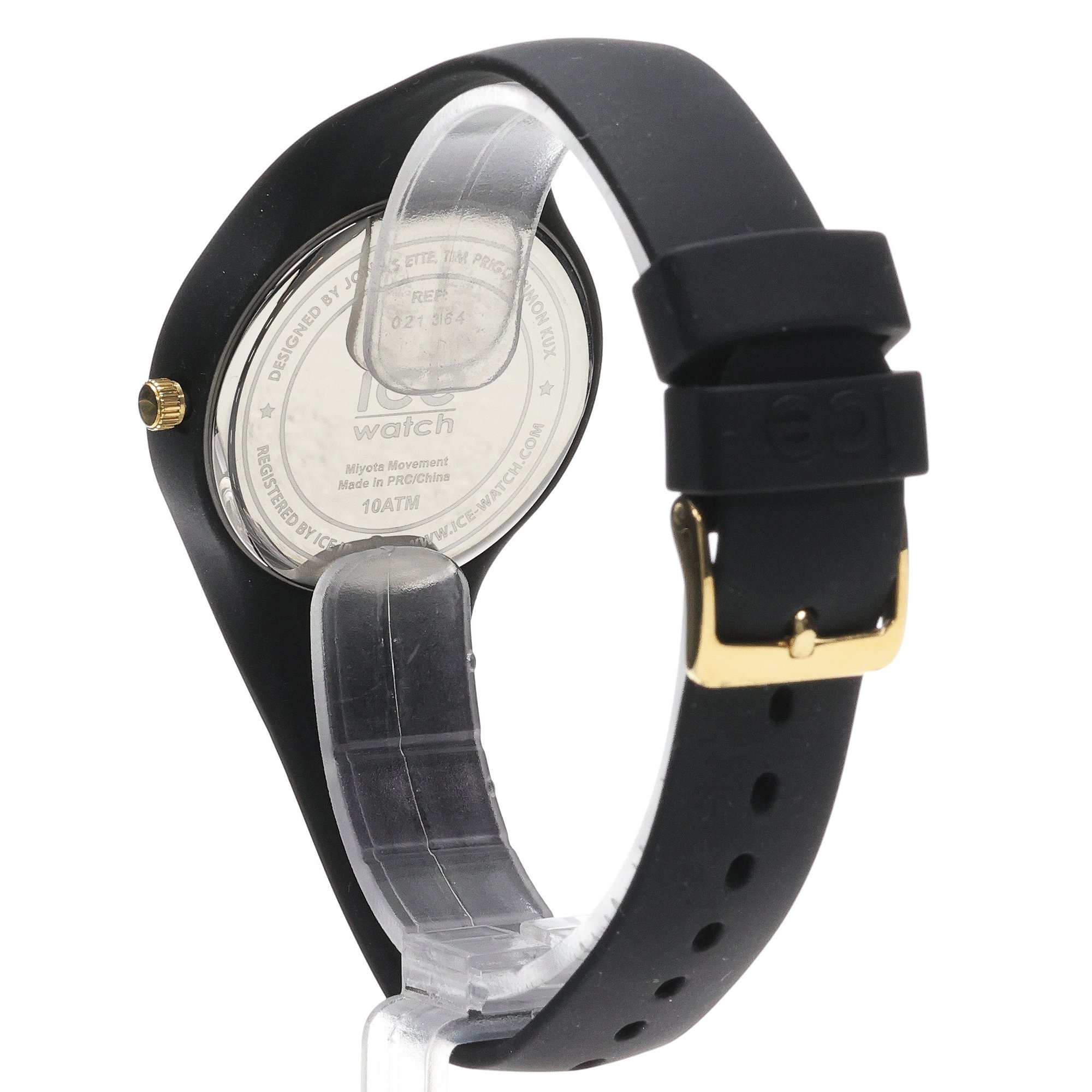 zegarek ICE Watch ICE021364 kwarcowy damski ICE-Horizon ICE Horizon - Black gold rozm S - miniatura 4