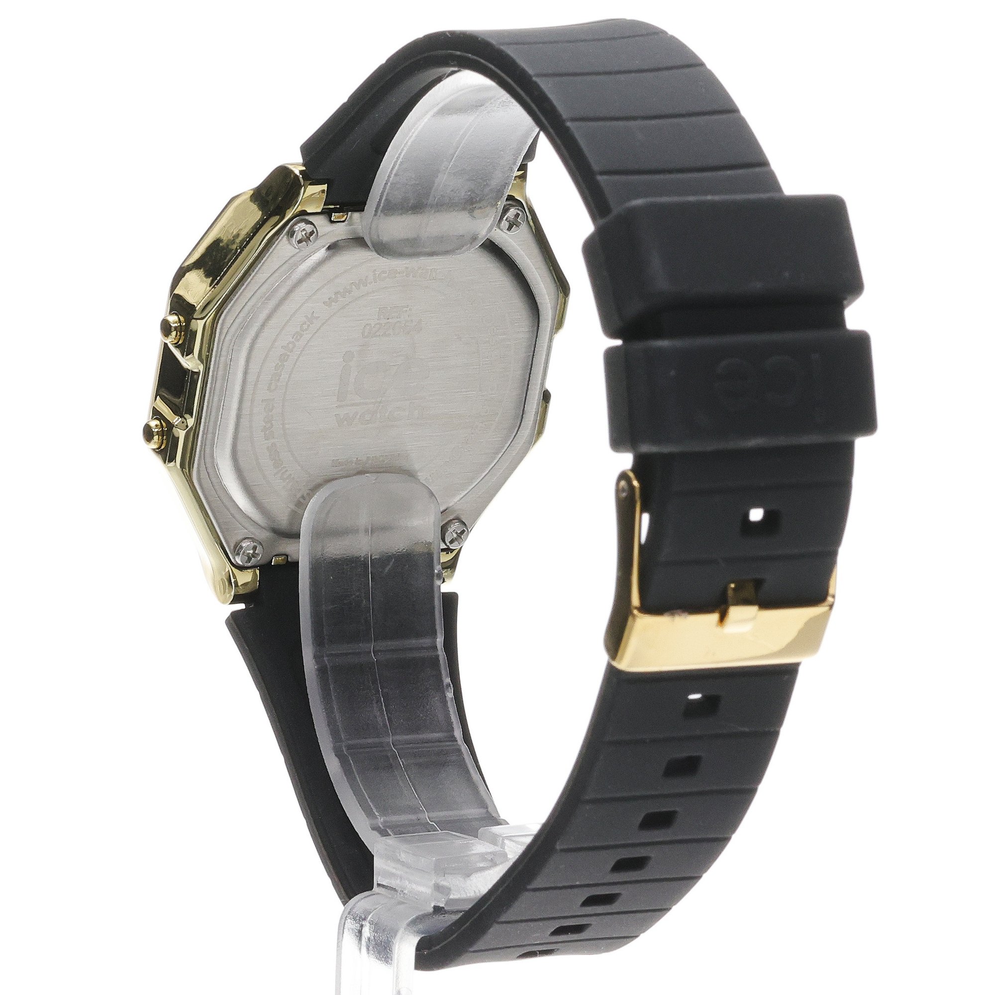 zegarek ICE Watch ICE022064 kwarcowy damski ICE-Digit ICE Digit Retro - Black Gold rozm S - miniatura 4