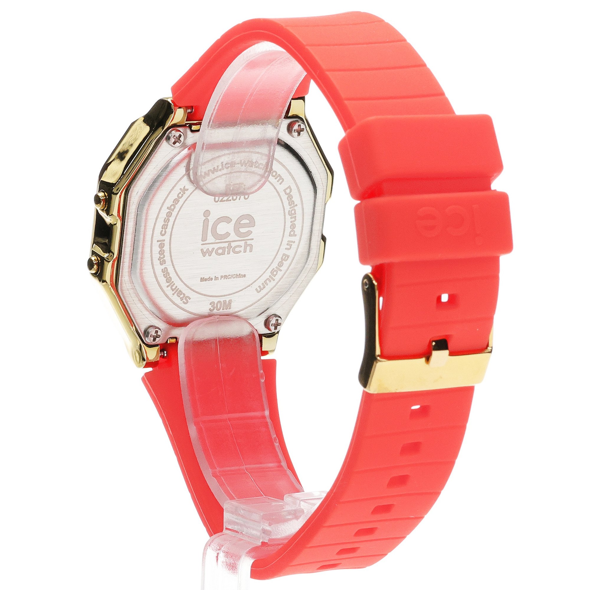 zegarek ICE Watch ICE022070 kwarcowy damski ICE-Digit ICE Digit Retro - Red Passion rozm S - miniatura 4