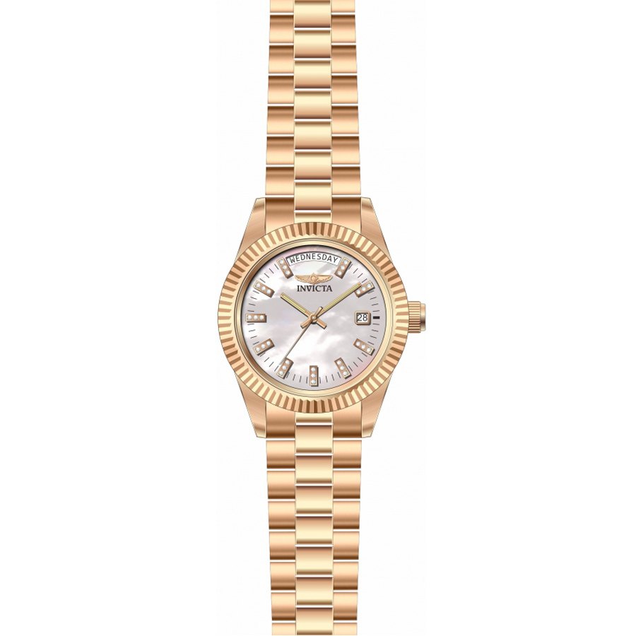 Invicta 29873 zegarek złoty klasyczny Specialty bransoleta - miniatura 3