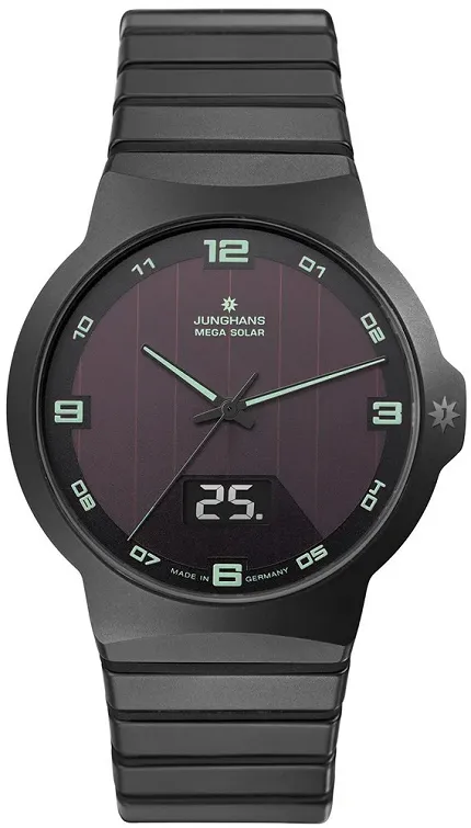 Junghans 018/1436.44 Funk  Solar Spektrum Mega Solar - zdjęcie 1