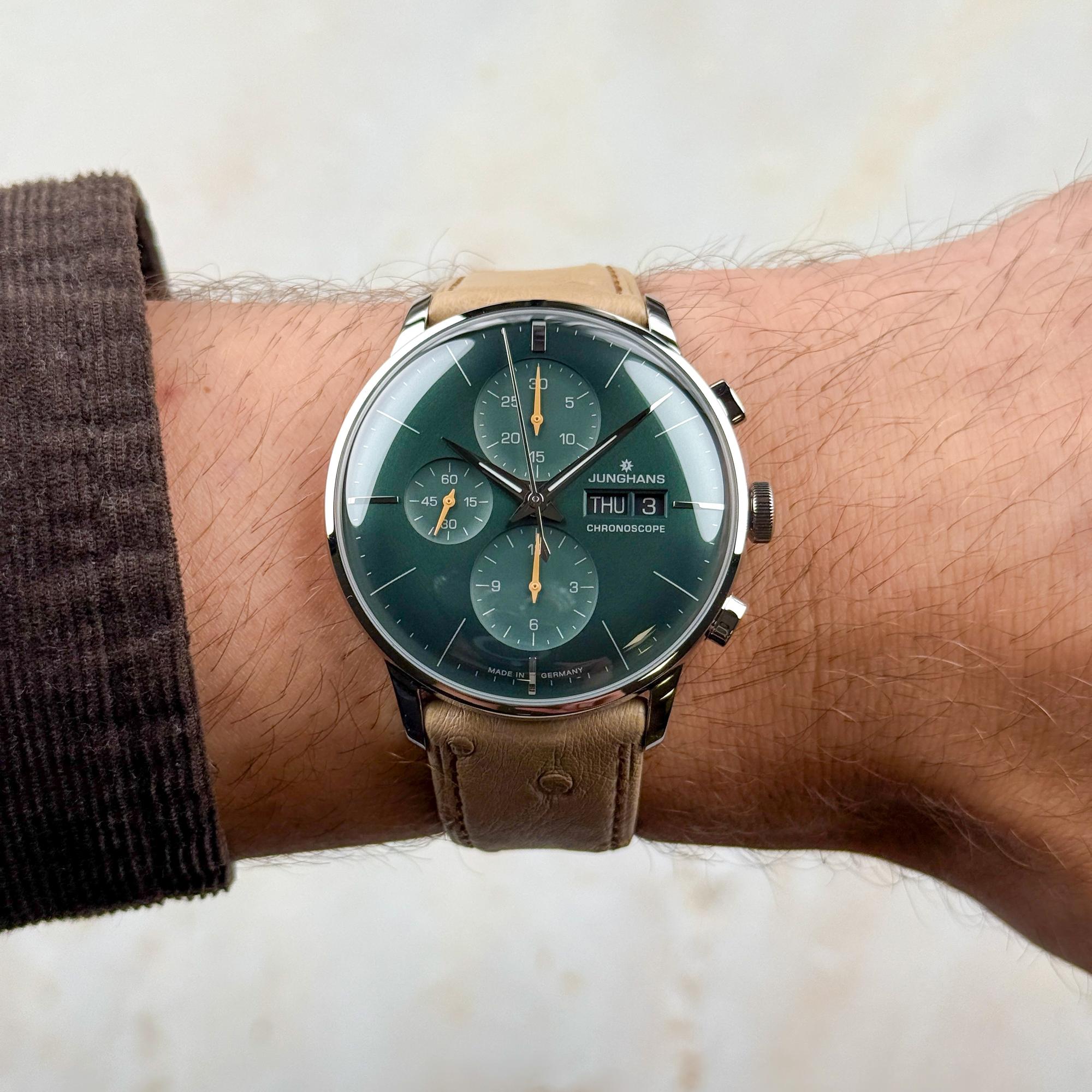 zegarek Junghans 27-422203 srebrny Meister - miniatura 7