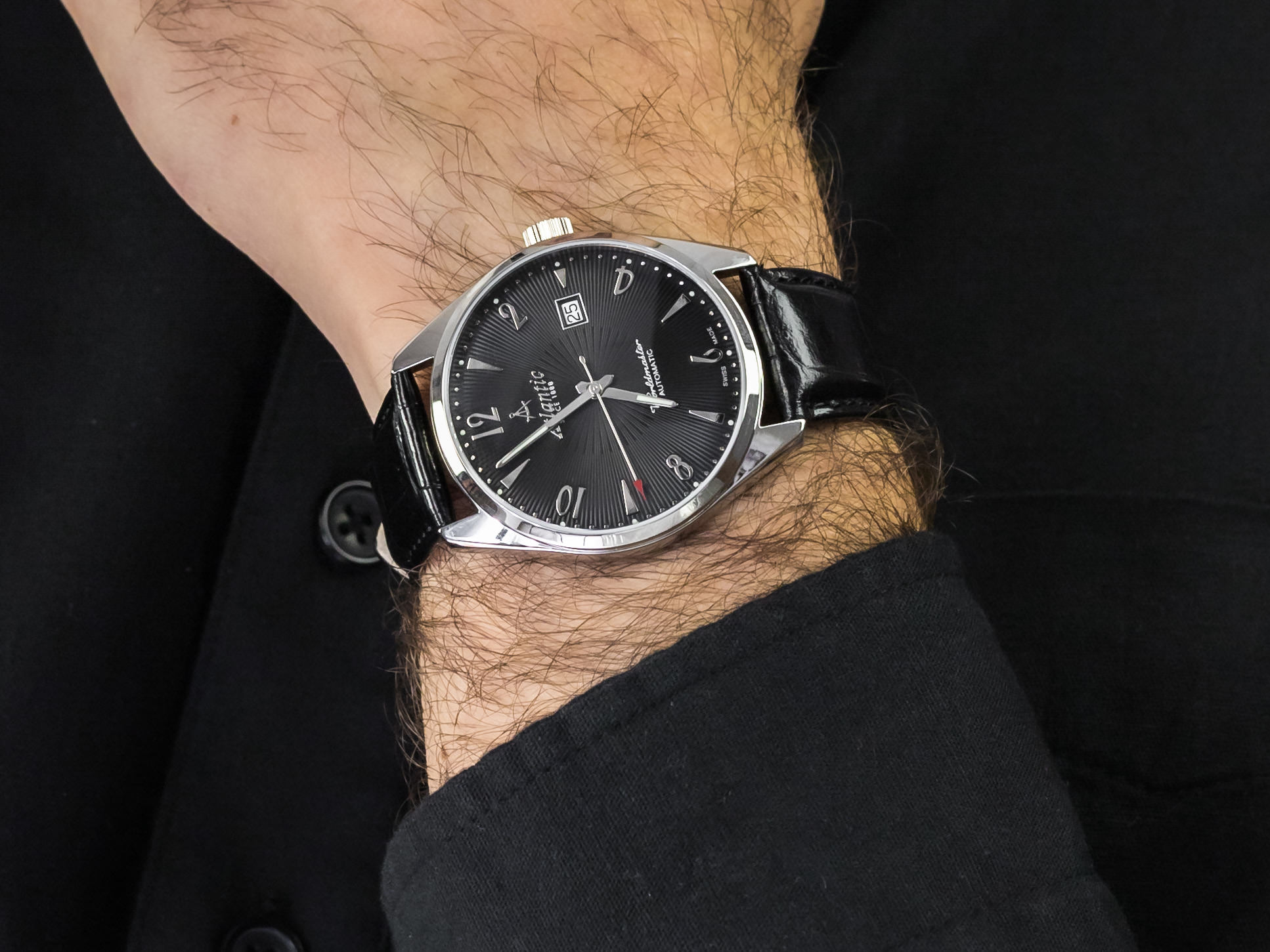 Atlantic 51752.41.65S Worldmaster Automatic zegarek klasyczny Worldmaster - miniatura 2