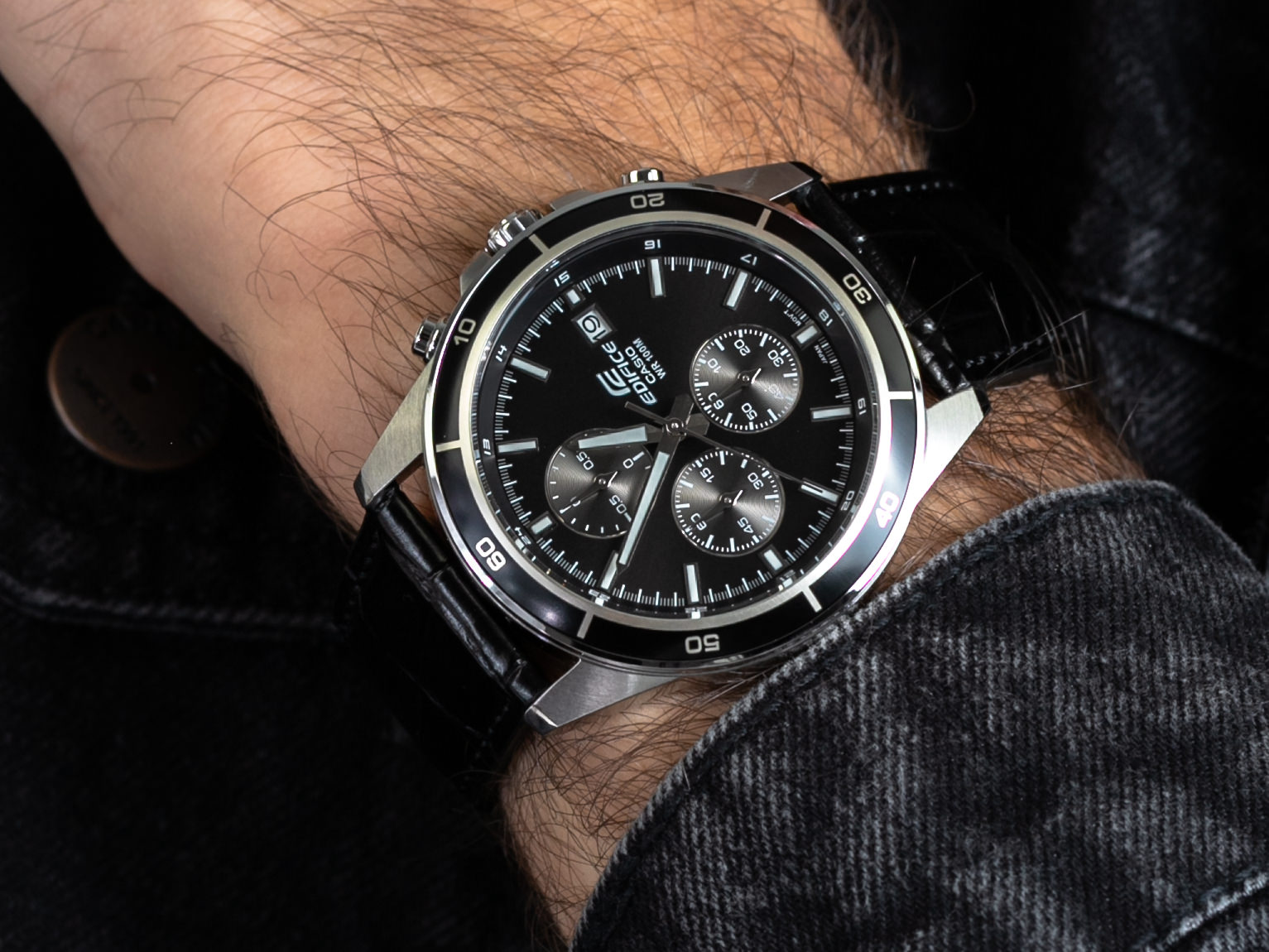Edifice EFR-526L-1AVUEF zegarek klasyczny EDIFICE Momentum - miniatura 2