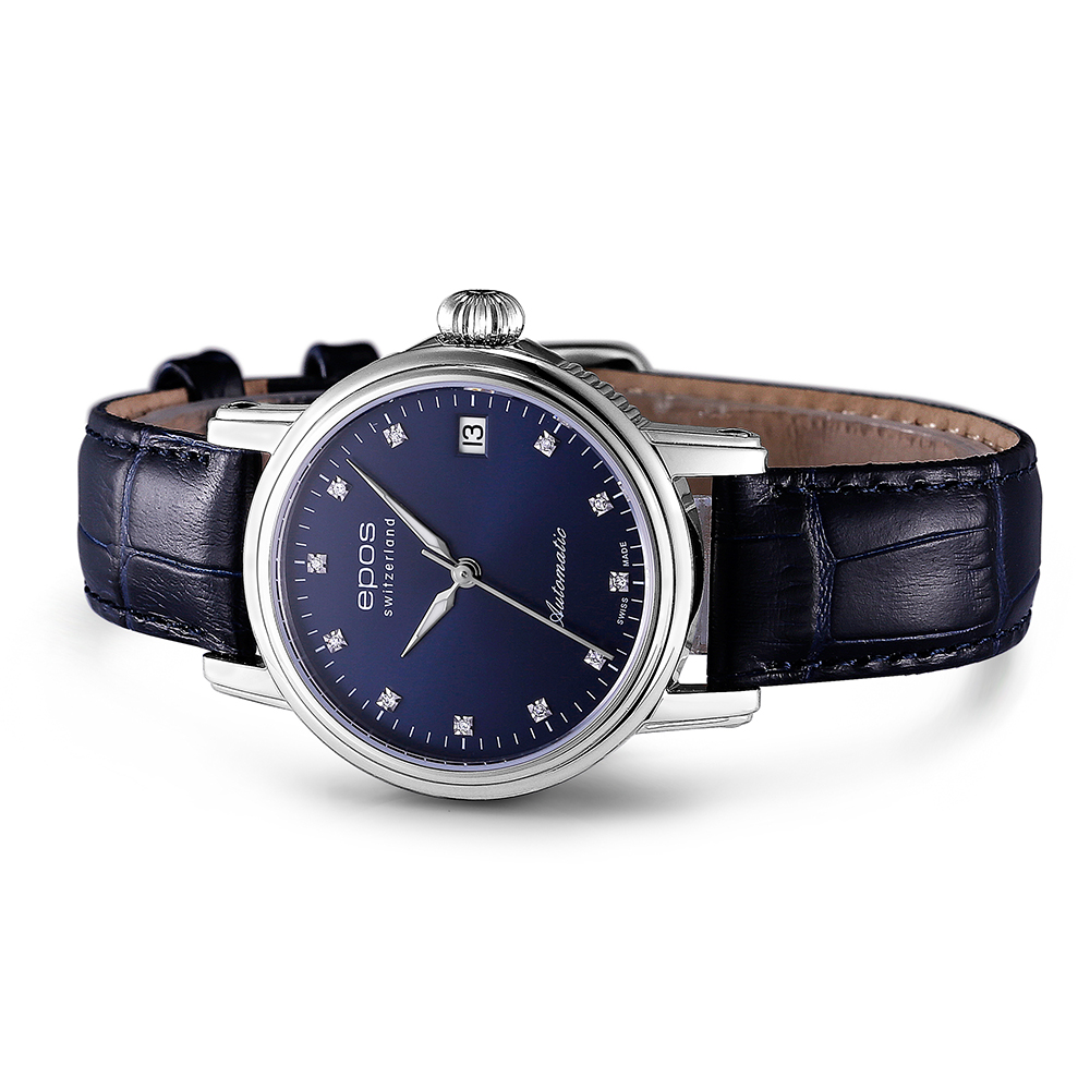 zegarek Epos 4390.152.20.86.16 automatyczny damski Ladies Diamonds - miniatura 6
