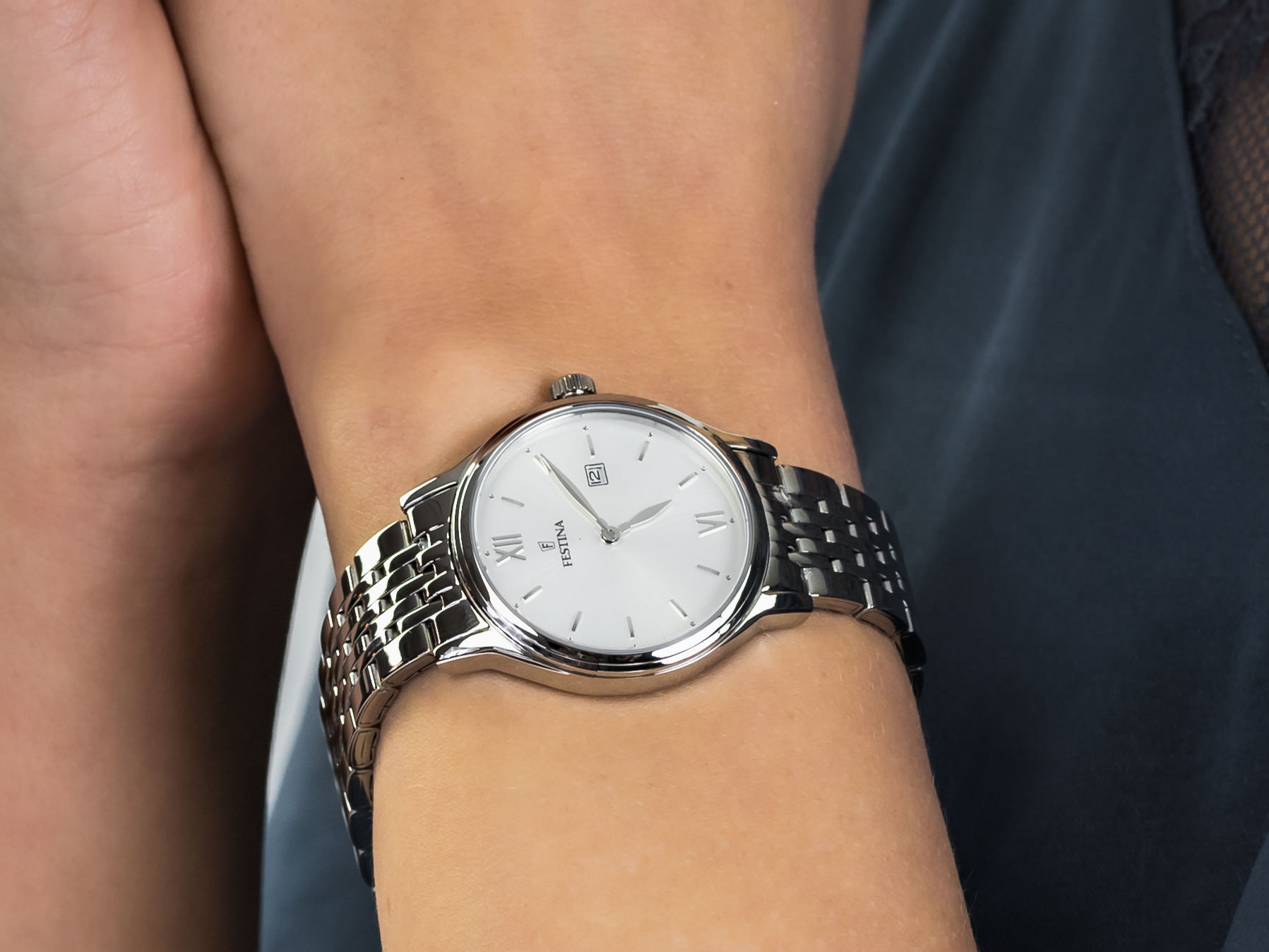 Festina F16748-2 Classic zegarek klasyczny Classic - miniatura 2