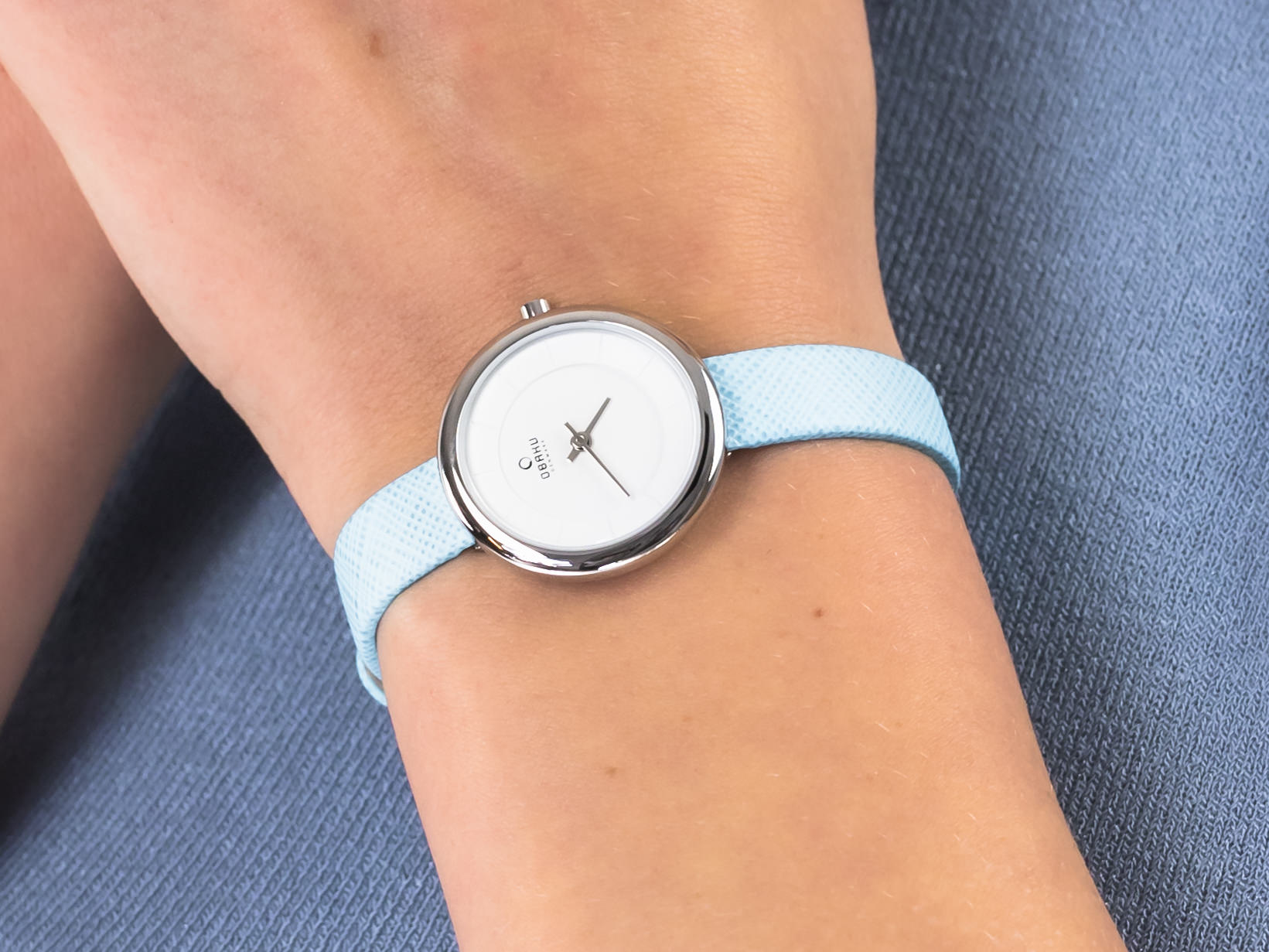 Obaku Denmark V146LCIRL zegarek klasyczny Slim - miniatura 2