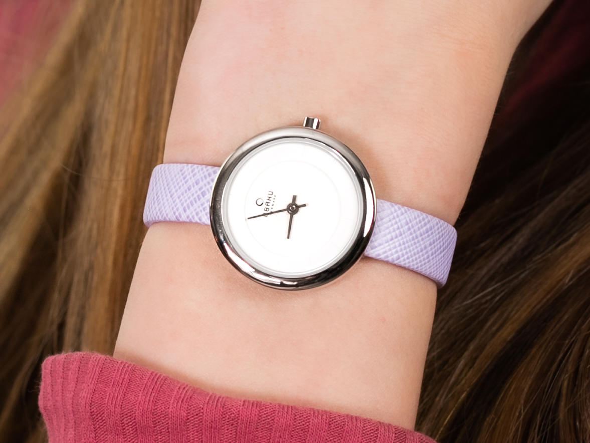 Obaku Denmark V146LCIRQ zegarek klasyczny Slim - miniatura 2